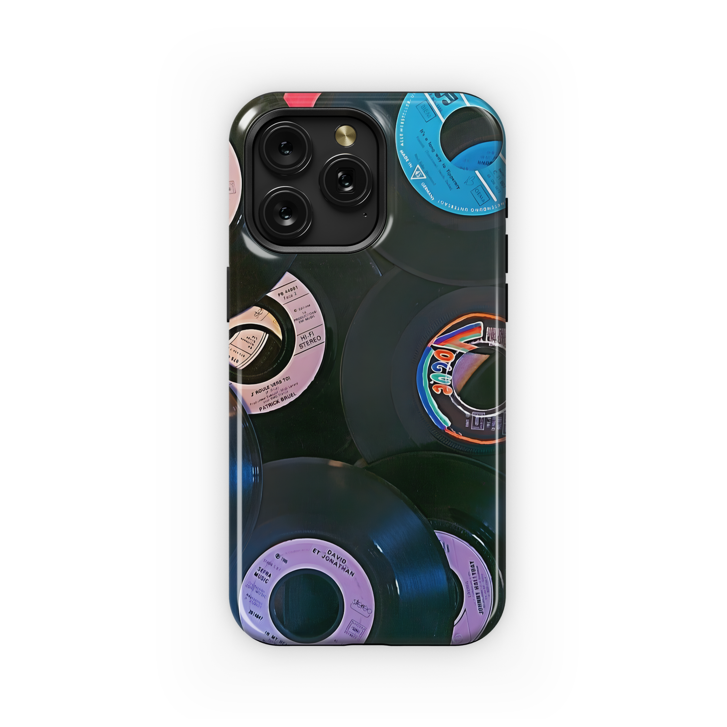 Music Vinyl Plate Phone Case iPhone Samsung Cover Pixel 2075