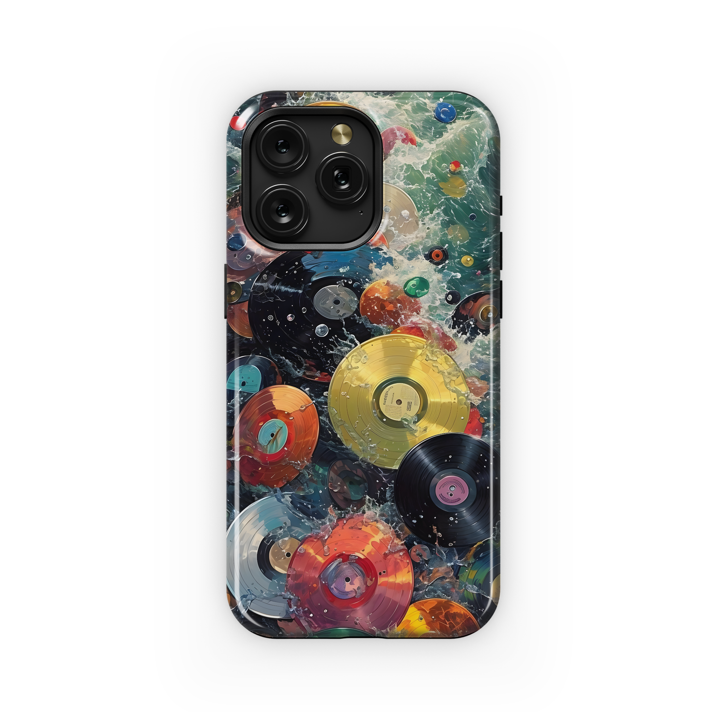 Music Vinyl Plate Sea Phone Case iPhone Samsung Cover Pixel 2074