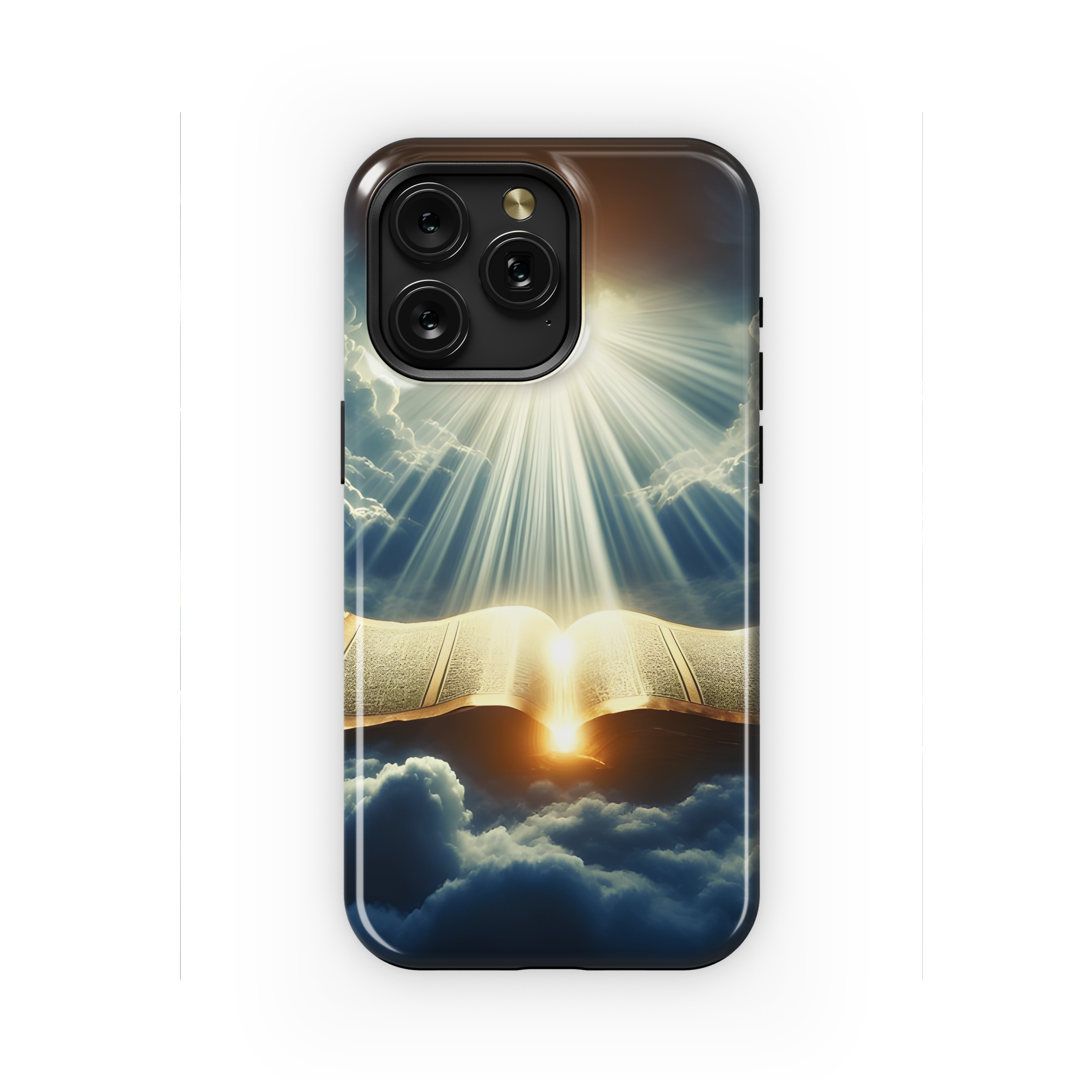 Mystic Prayer Book Light Rays Phone Case iPhone Samsung Cover Pixel 2243