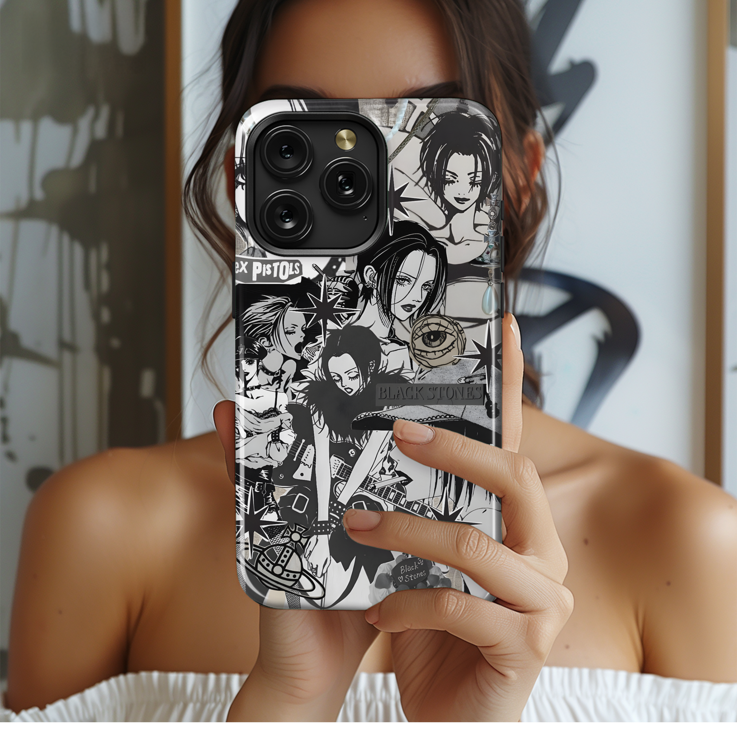 NANA Japanese Anime Manga Comic Phone Case iPhone Samsung Cover Pixel 1976