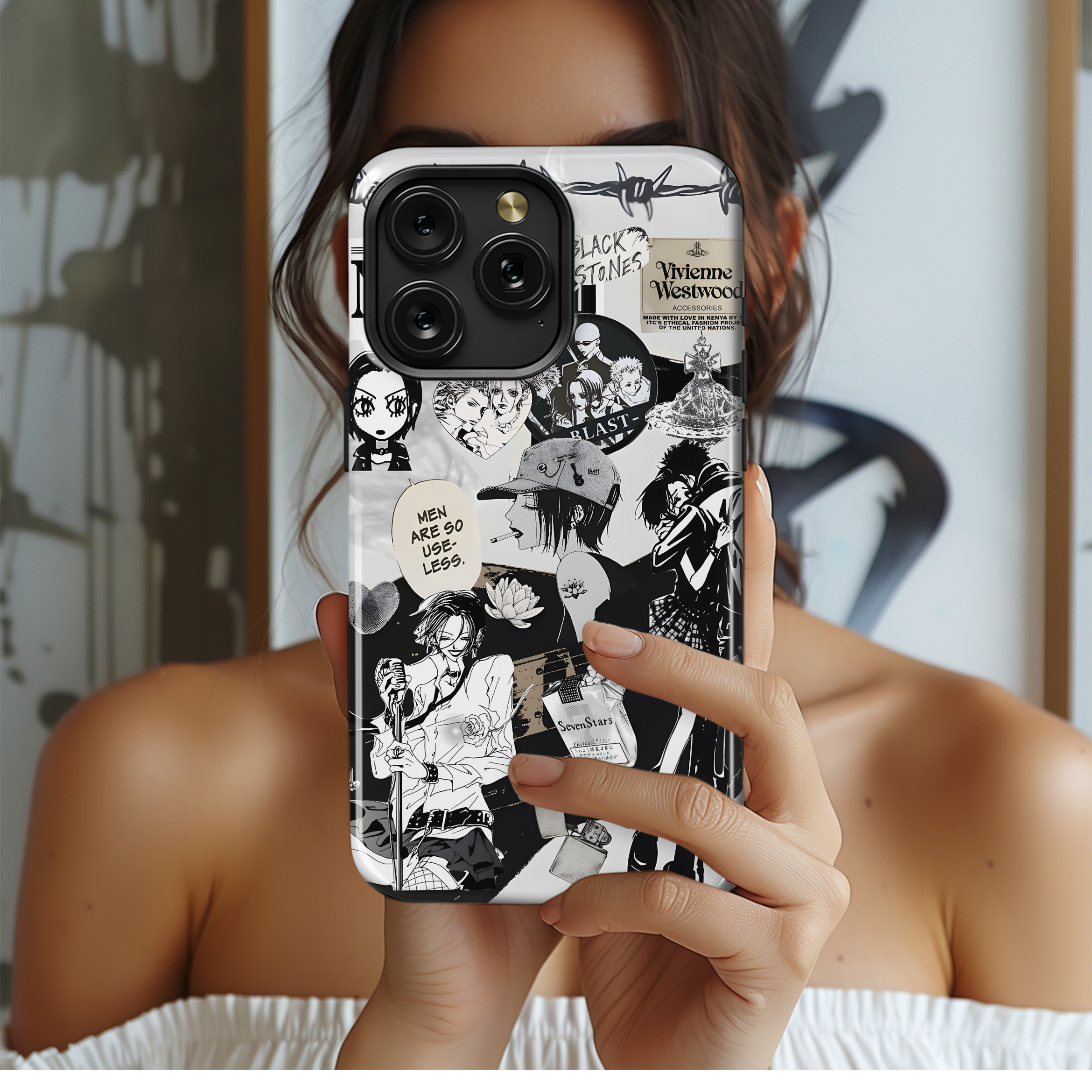 NANA Japanese Anime Manga Comic Phone Case iPhone Samsung Cover Pixel 1977