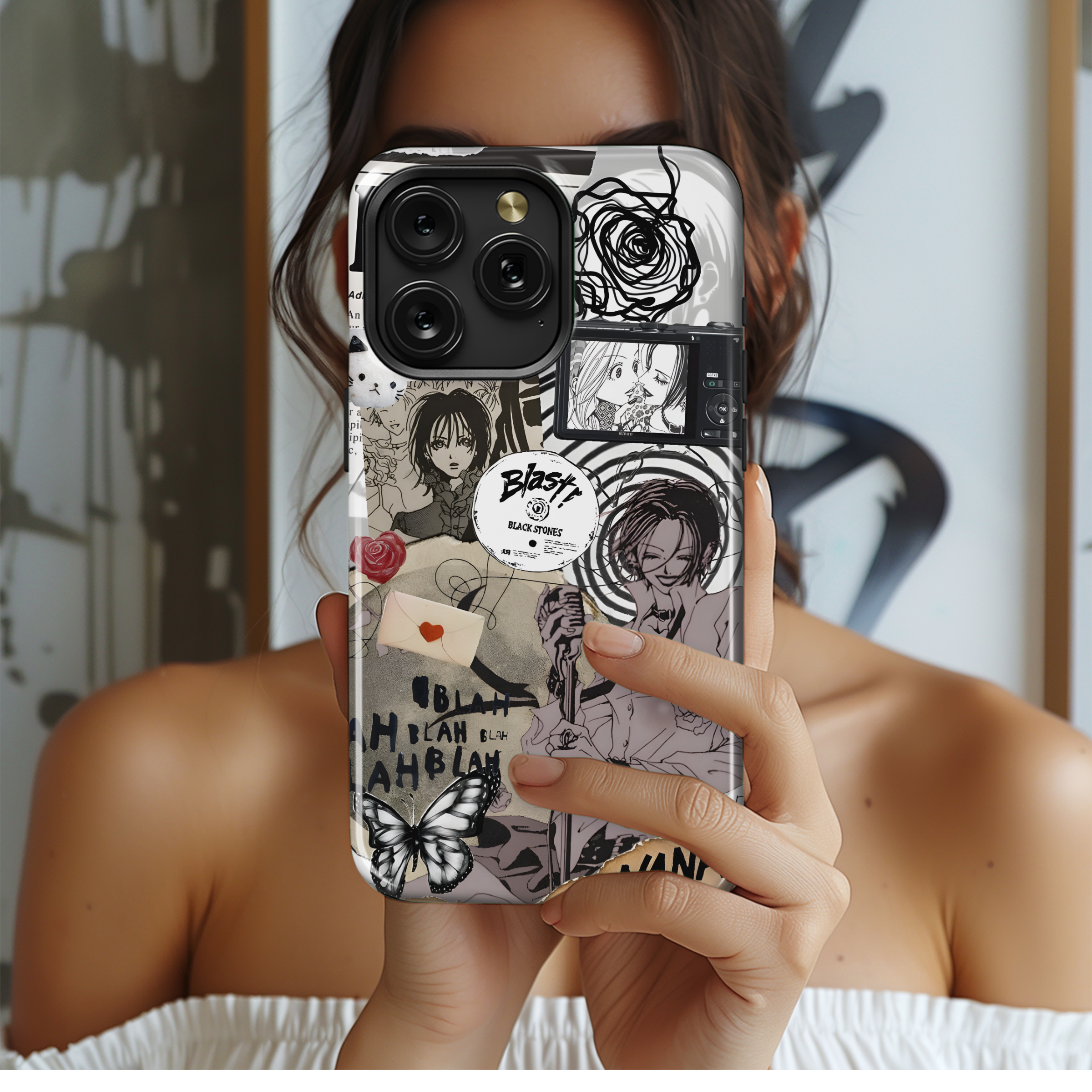 NANA Japanese Anime Manga Comic Phone Case iPhone Samsung Cover Pixel 1979