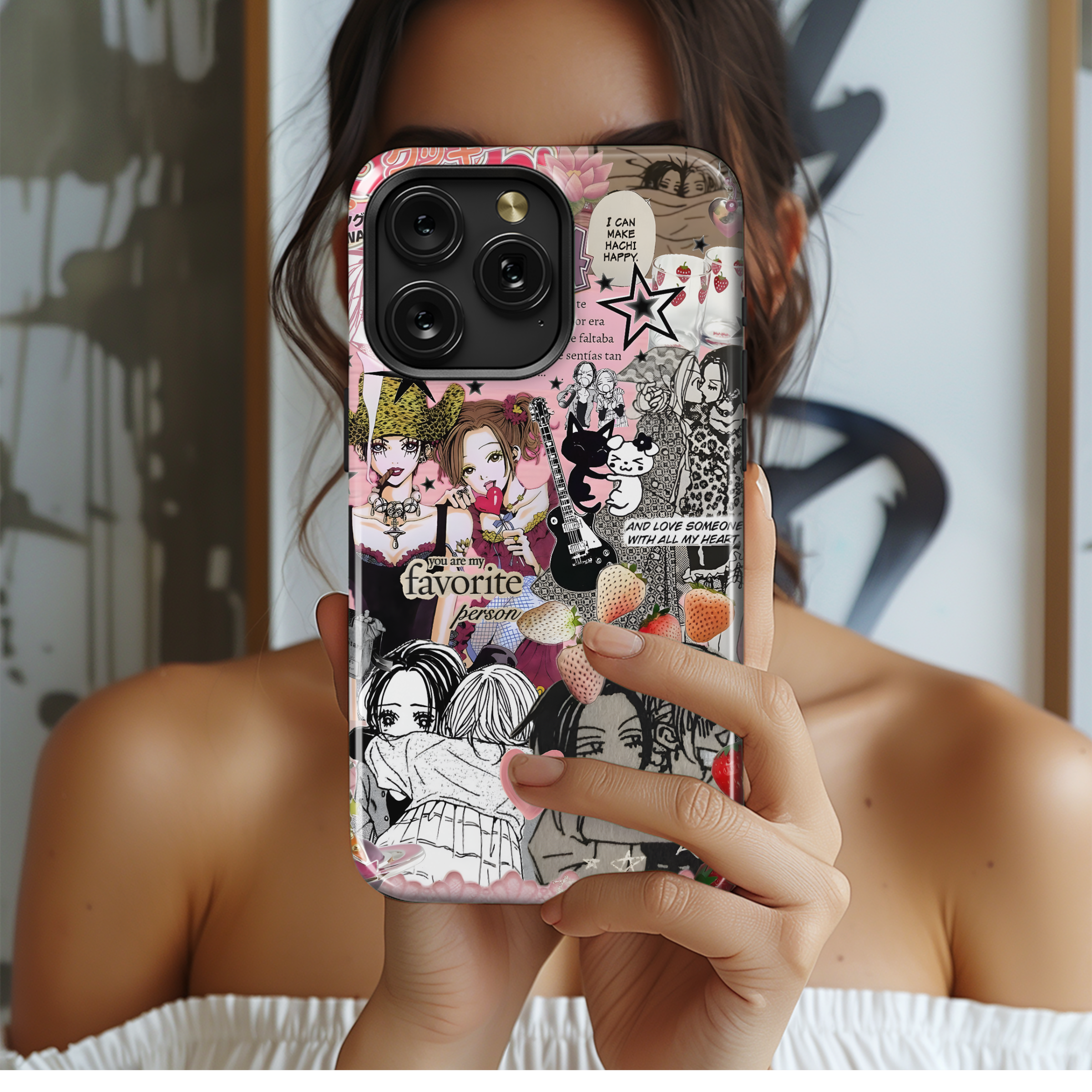 NANA Japanese Anime Manga Comic Phone Case iPhone Samsung Cover Pixel 1981