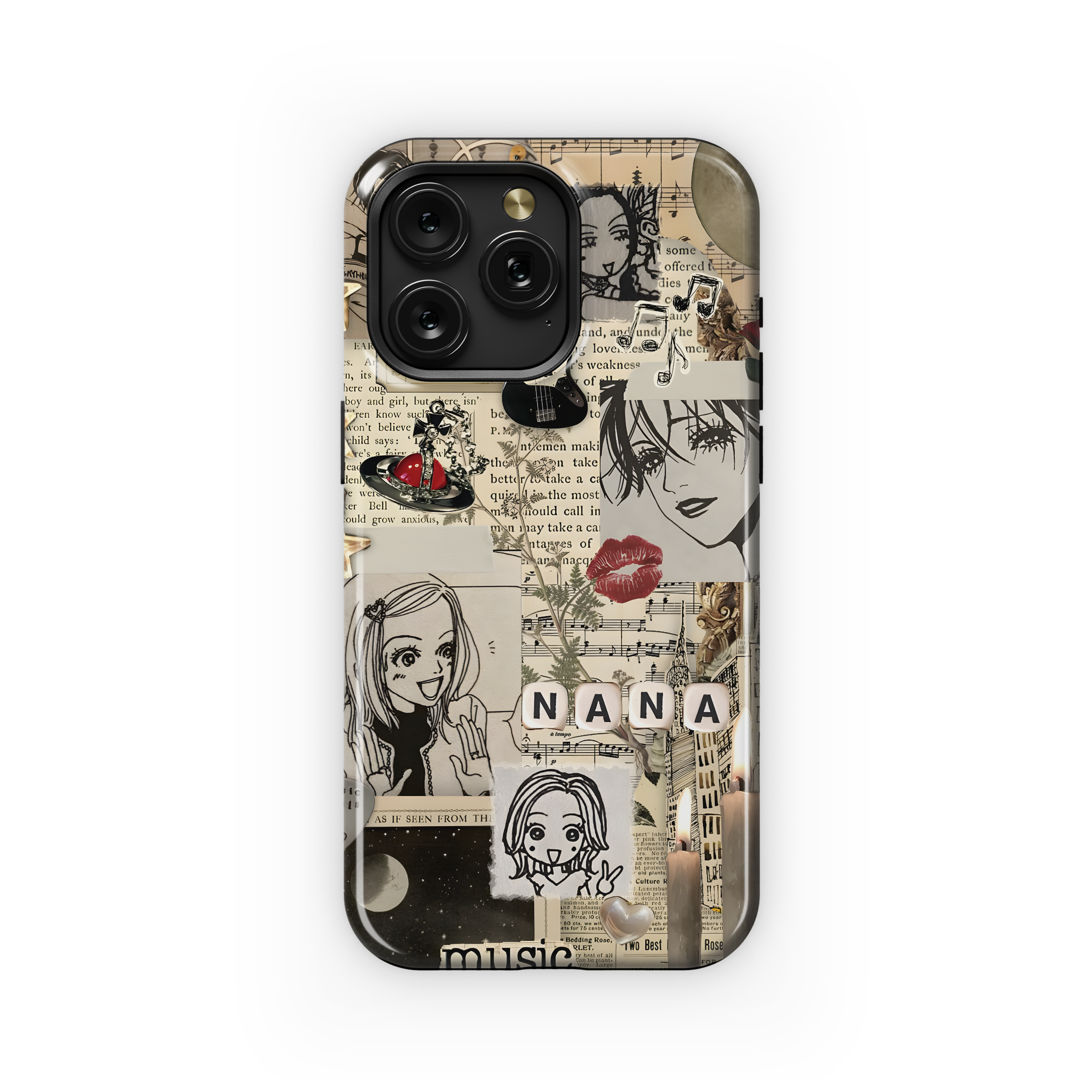 NANA Japanese Anime Manga Comic Phone Case iPhone Samsung Cover Pixel 1983