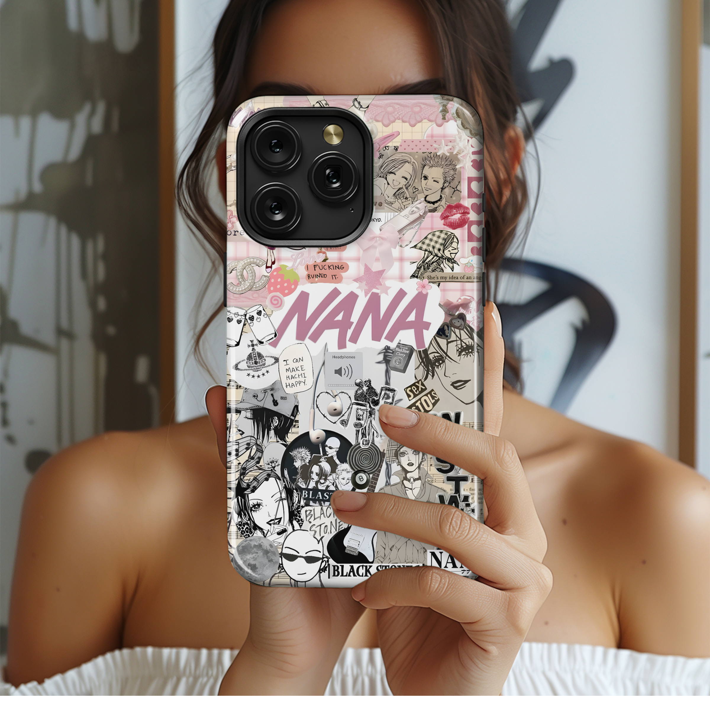 NANA Japanese Anime Manga Comic Phone Case iPhone Samsung Cover Pixel 1984