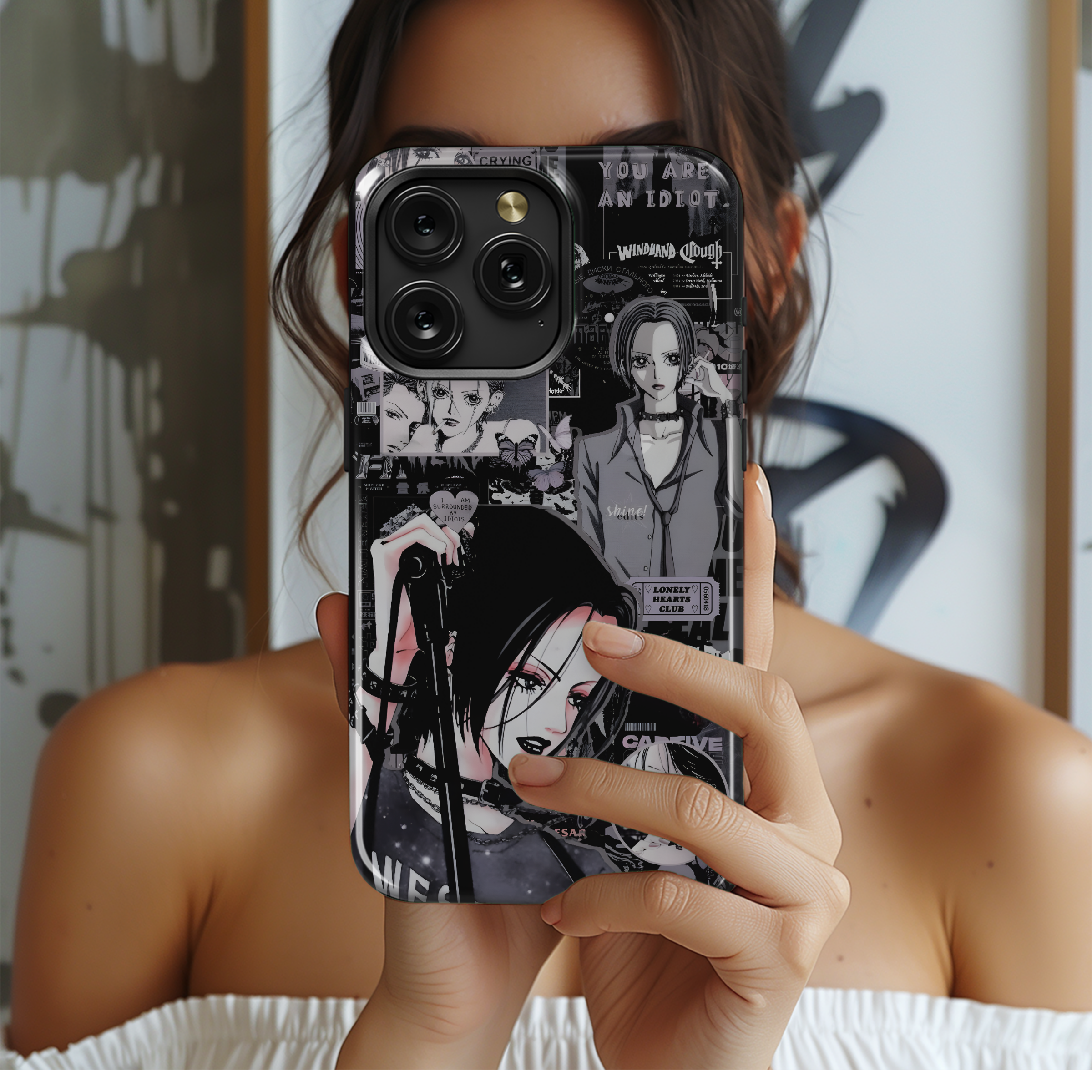 NANA Japanese Anime Manga Comic Phone Case iPhone Samsung Cover Pixel 1987