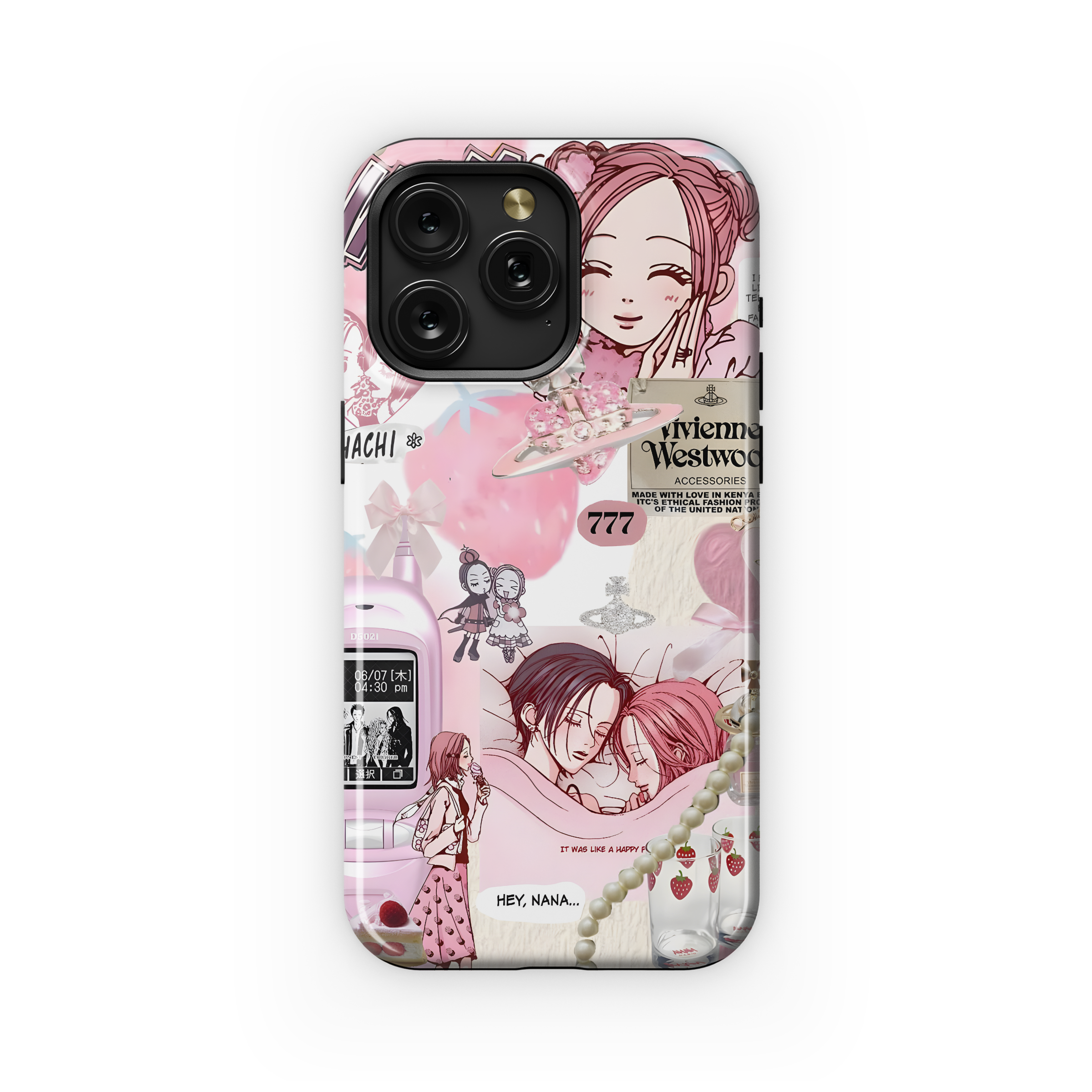 NANA Japanese Anime Manga Comic Pink Phone Case iPhone Samsung Cover Pixel 1986