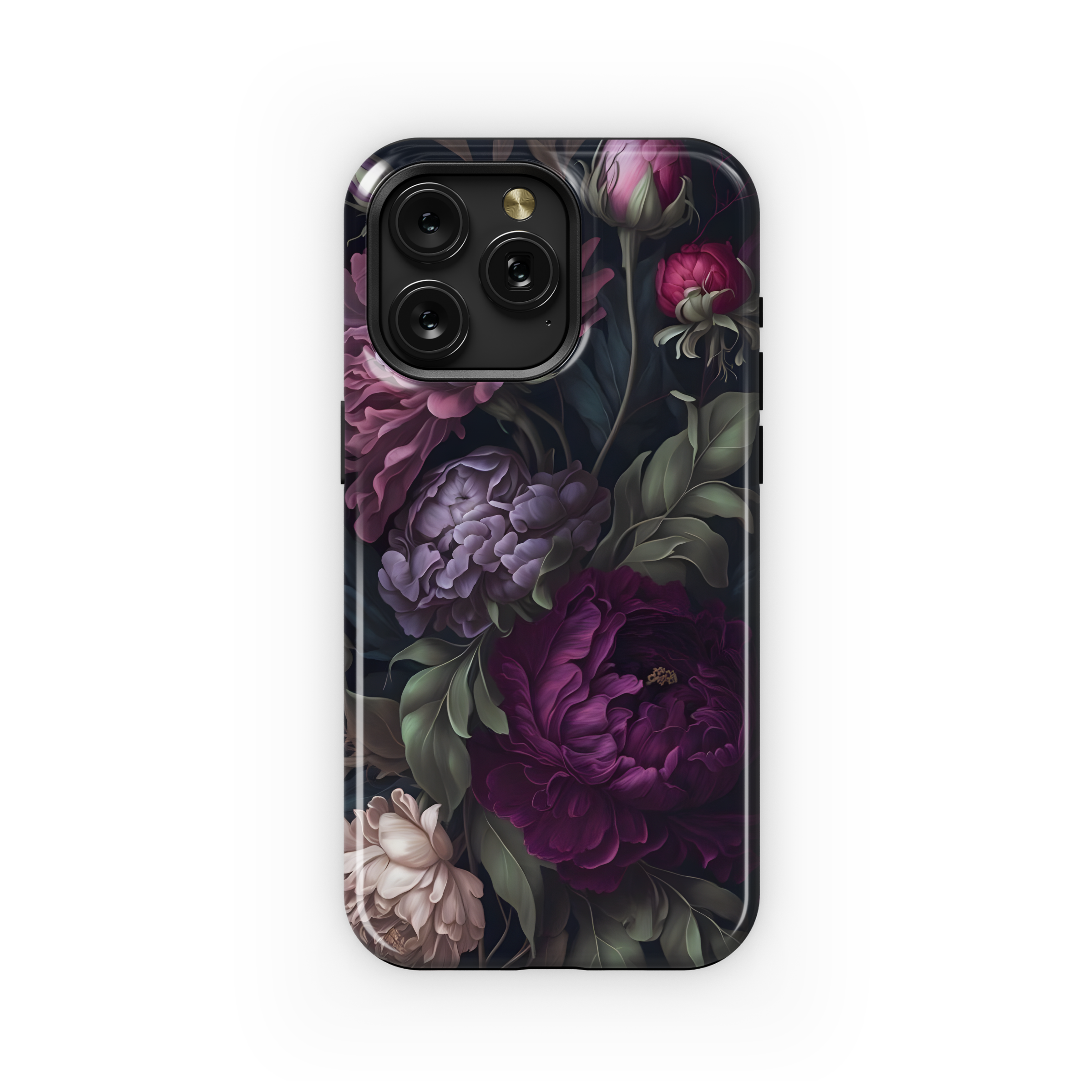 New Baroque Peony Phone Case iPhone Samsung Cover Pixel 1945