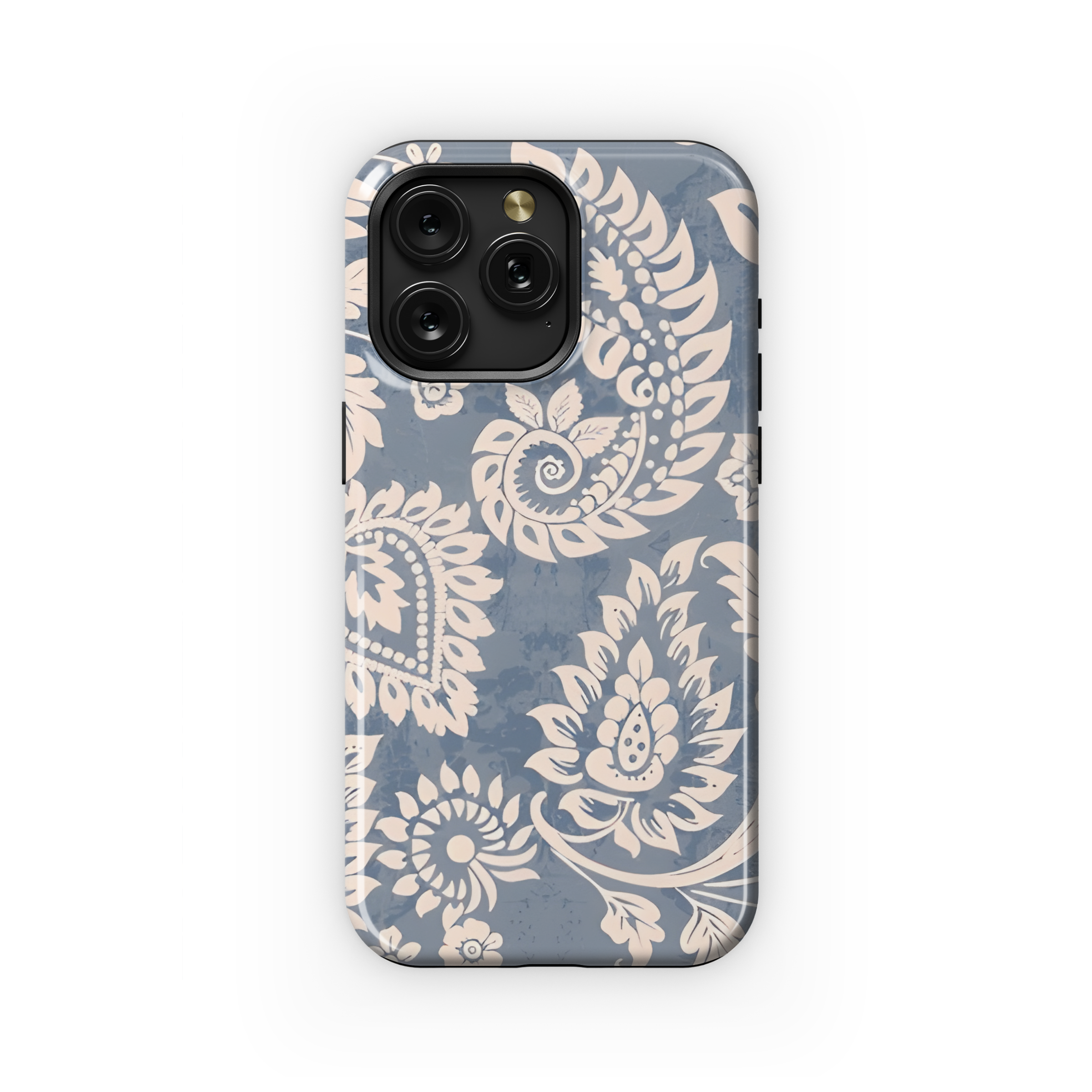 Paisley Ikat Embroidery Indian Aztec Phone Case iPhone Samsung Cover Pixel 2385