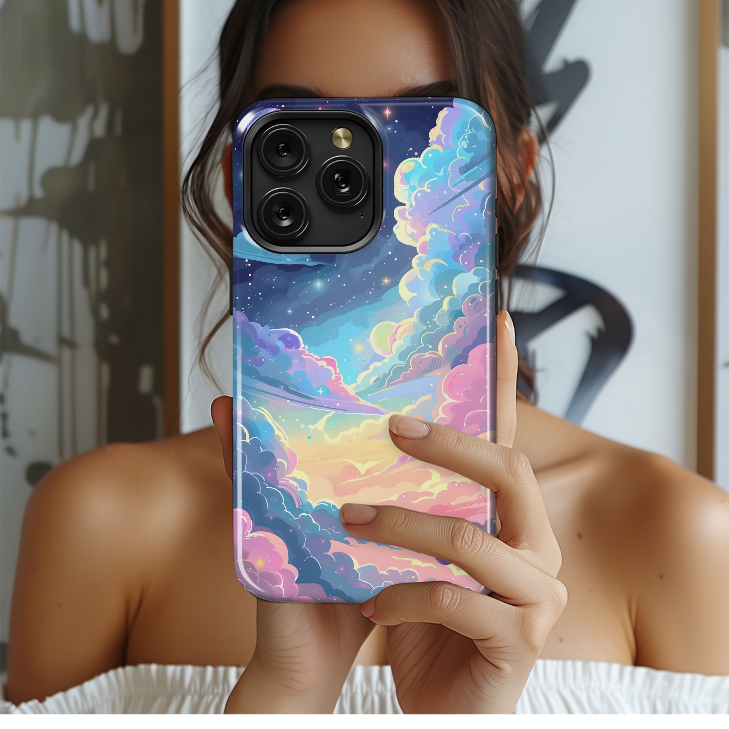 Pastel Sky Dreamscape
 Phone Case iPhone Samsung Cover Pixel 4201