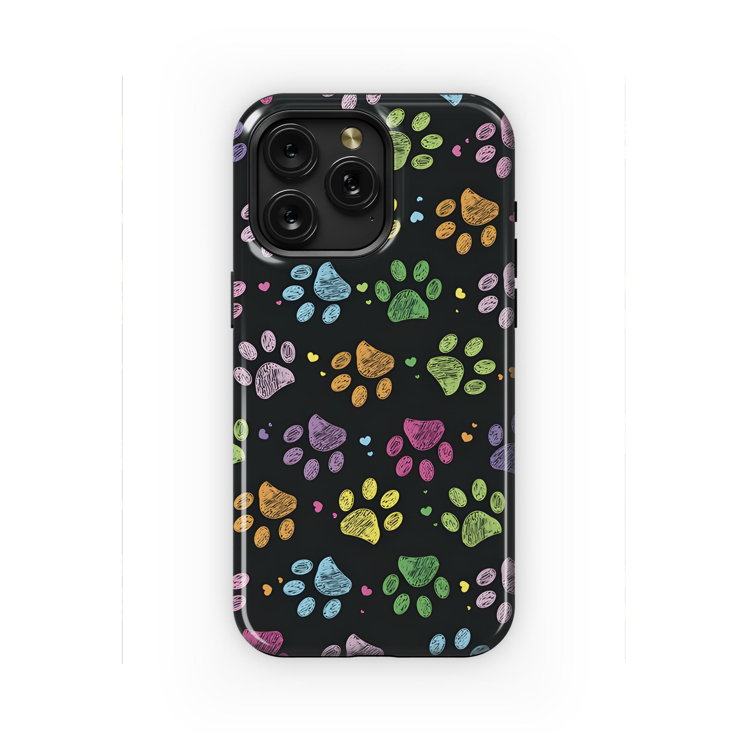 Paw Prints Phone Case iPhone Samsung Cover Pixel 2183