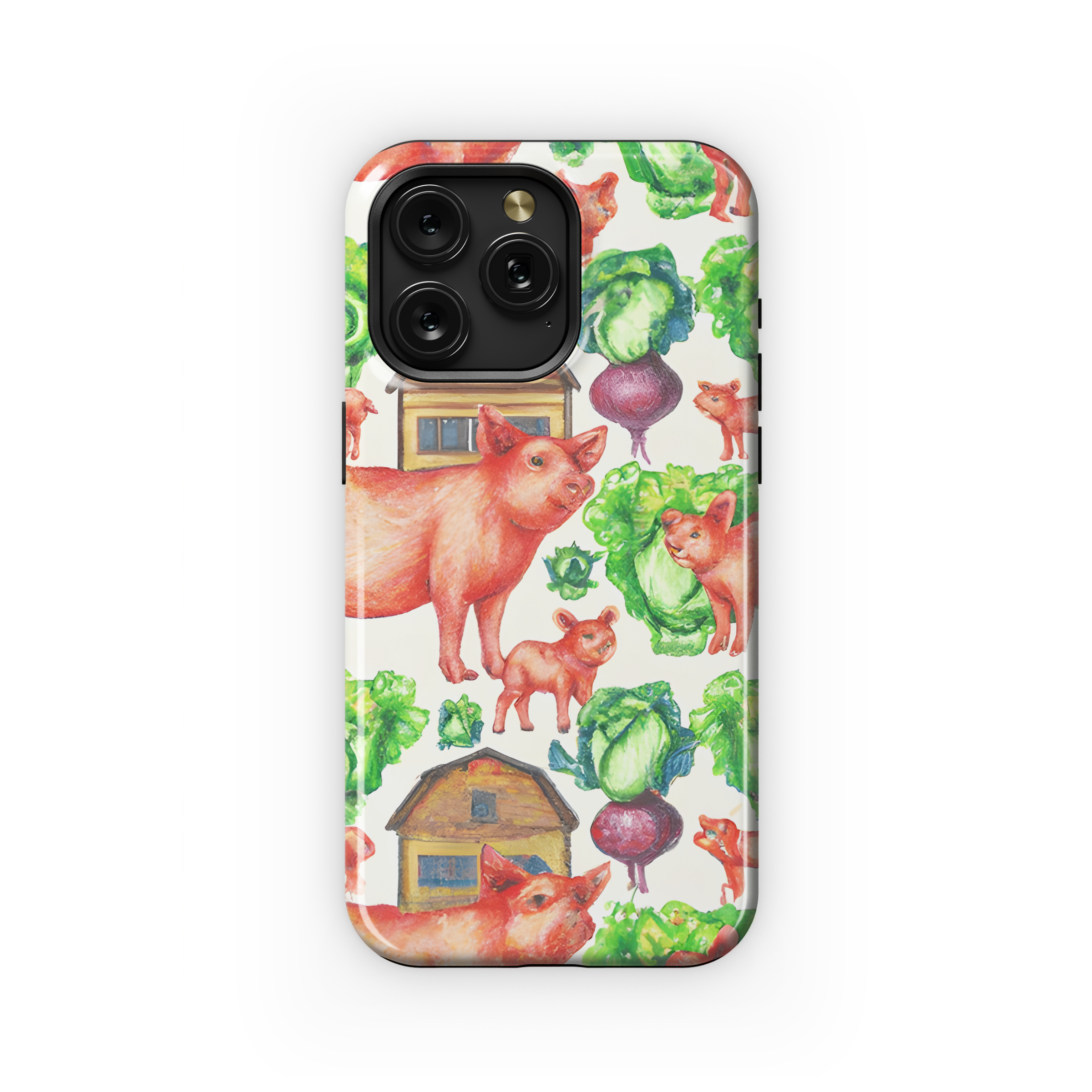 Pig Phone Case iPhone Samsung Cover Pixel 2909