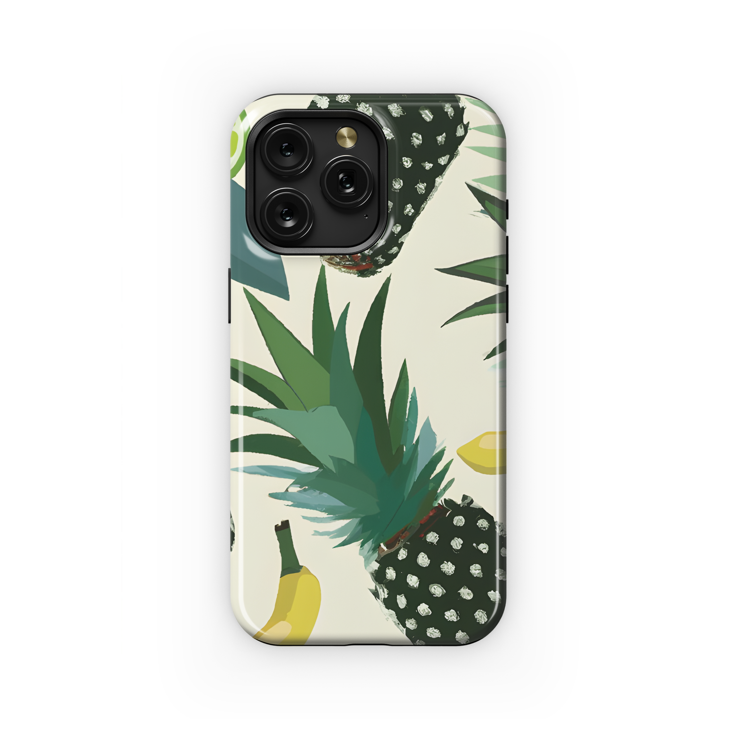 Pineapple Lime Banana Leaves Phone Case iPhone Samsung Cover Pixel 2938