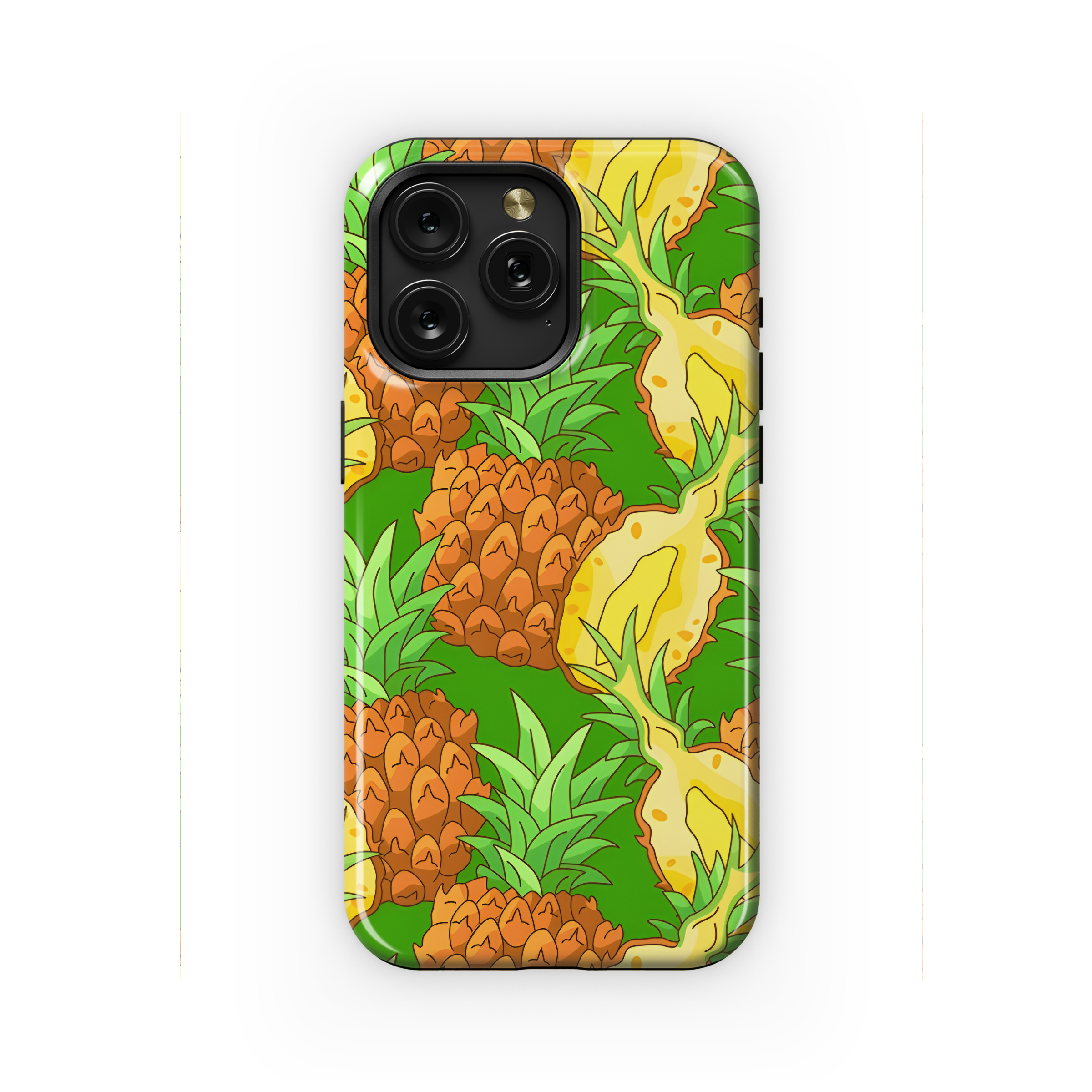 Pineapple Seamless Pattern Phone Case iPhone Samsung Cover Pixel 2247