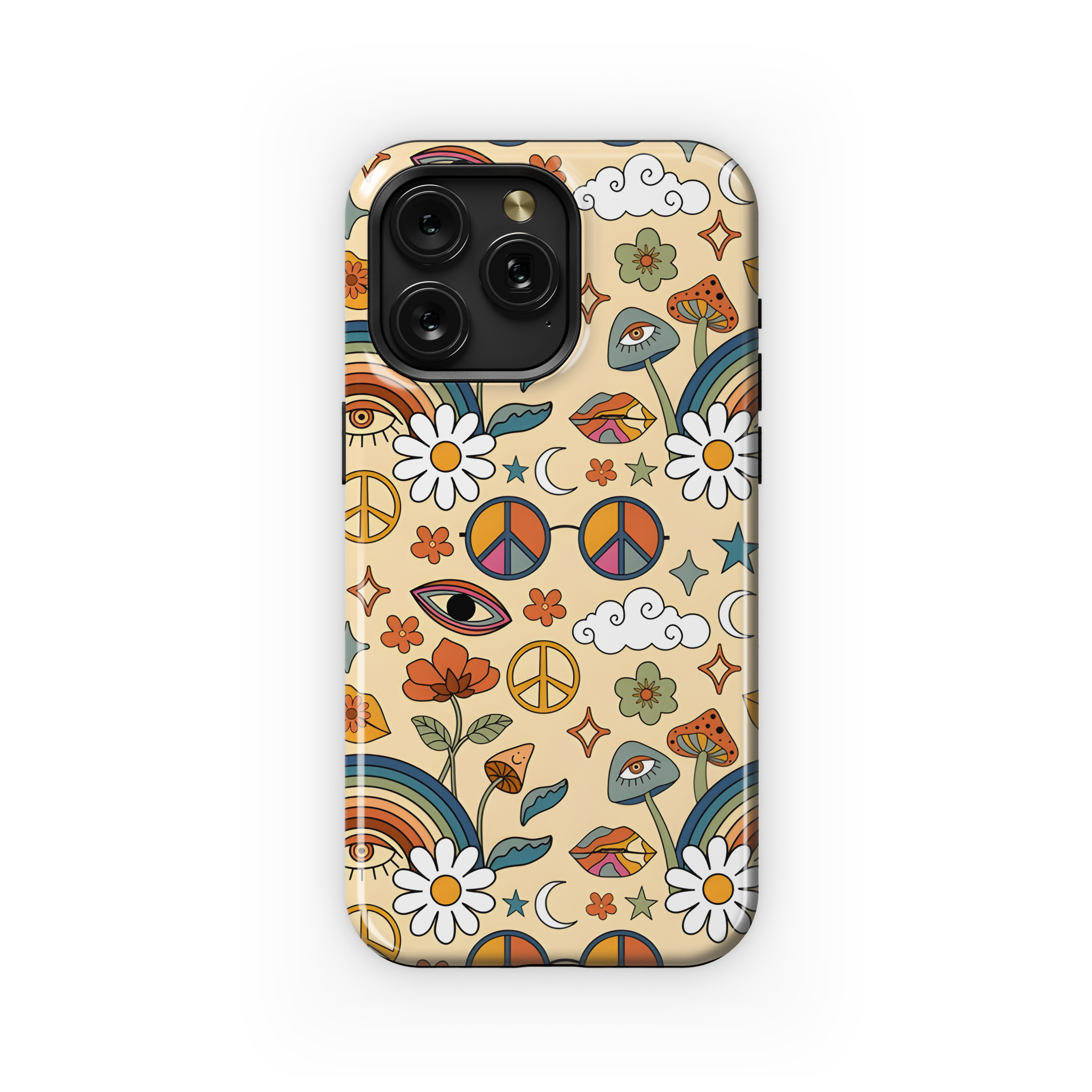 Psychedelic Hippie Phone Case iPhone Samsung Cover Pixel 2833