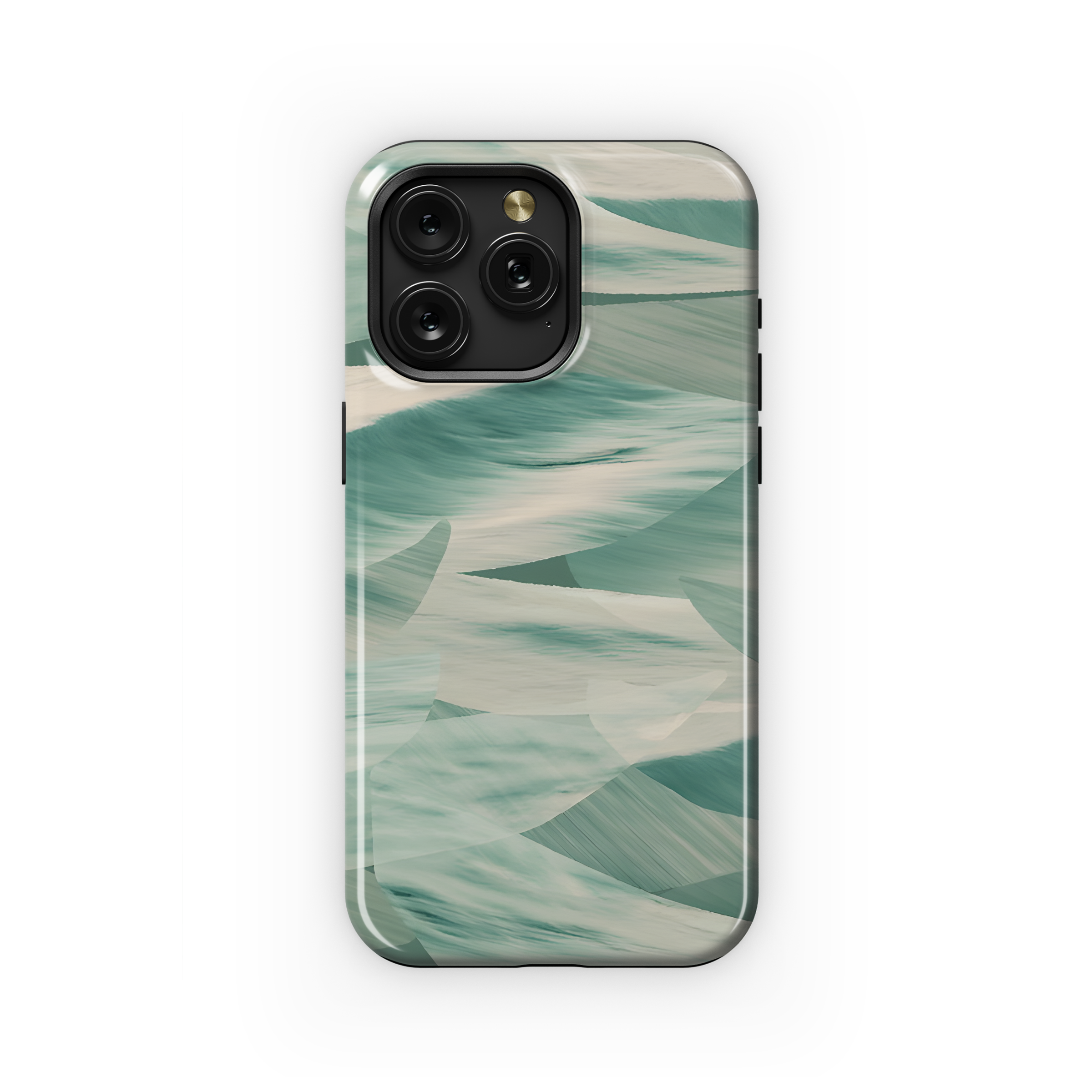 Repeating Paper Collage of Wave Phone Case iPhone Samsung Cover Pixel 2463