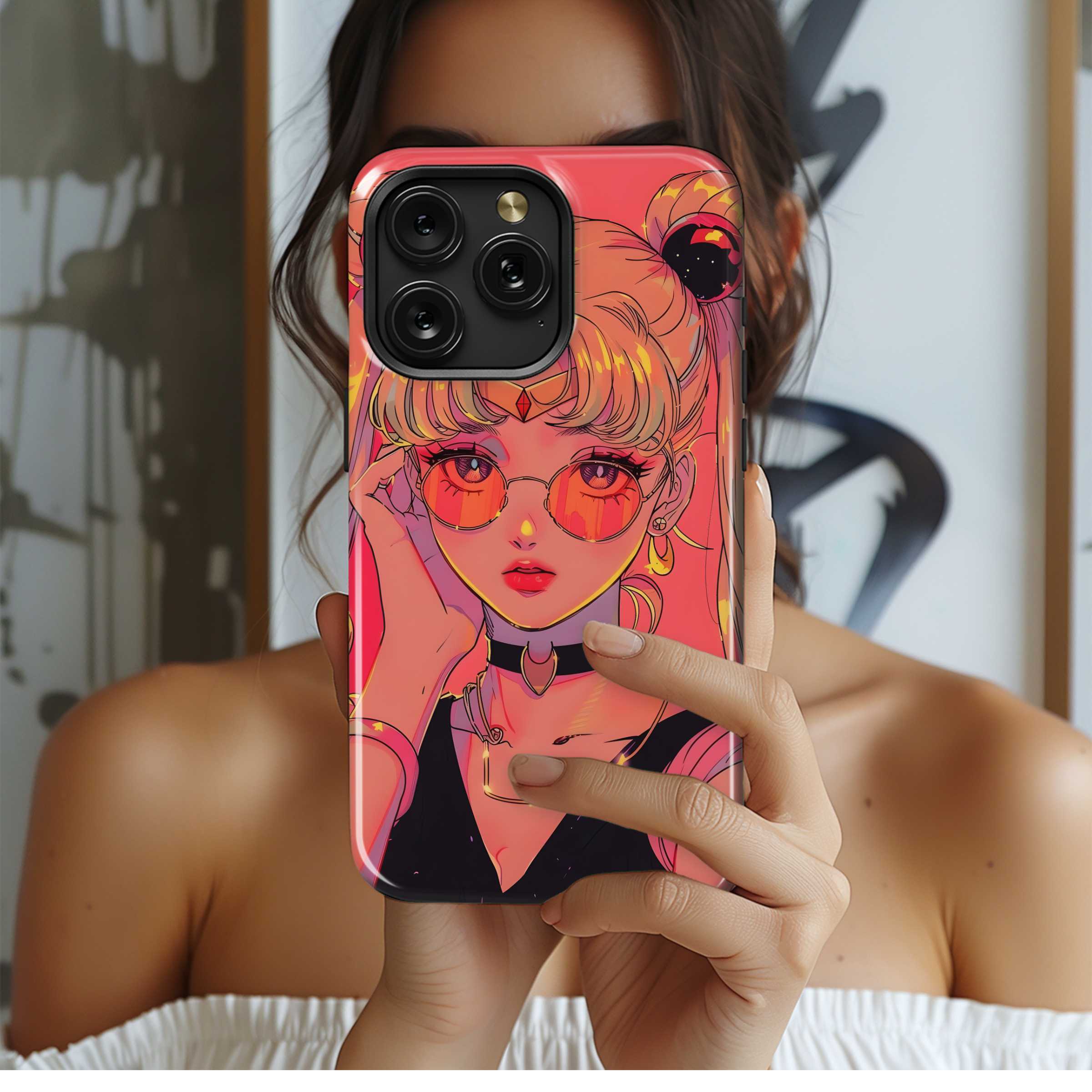 Retro Sailor Moon Style
 Phone Case iPhone Samsung Cover Pixel 4172