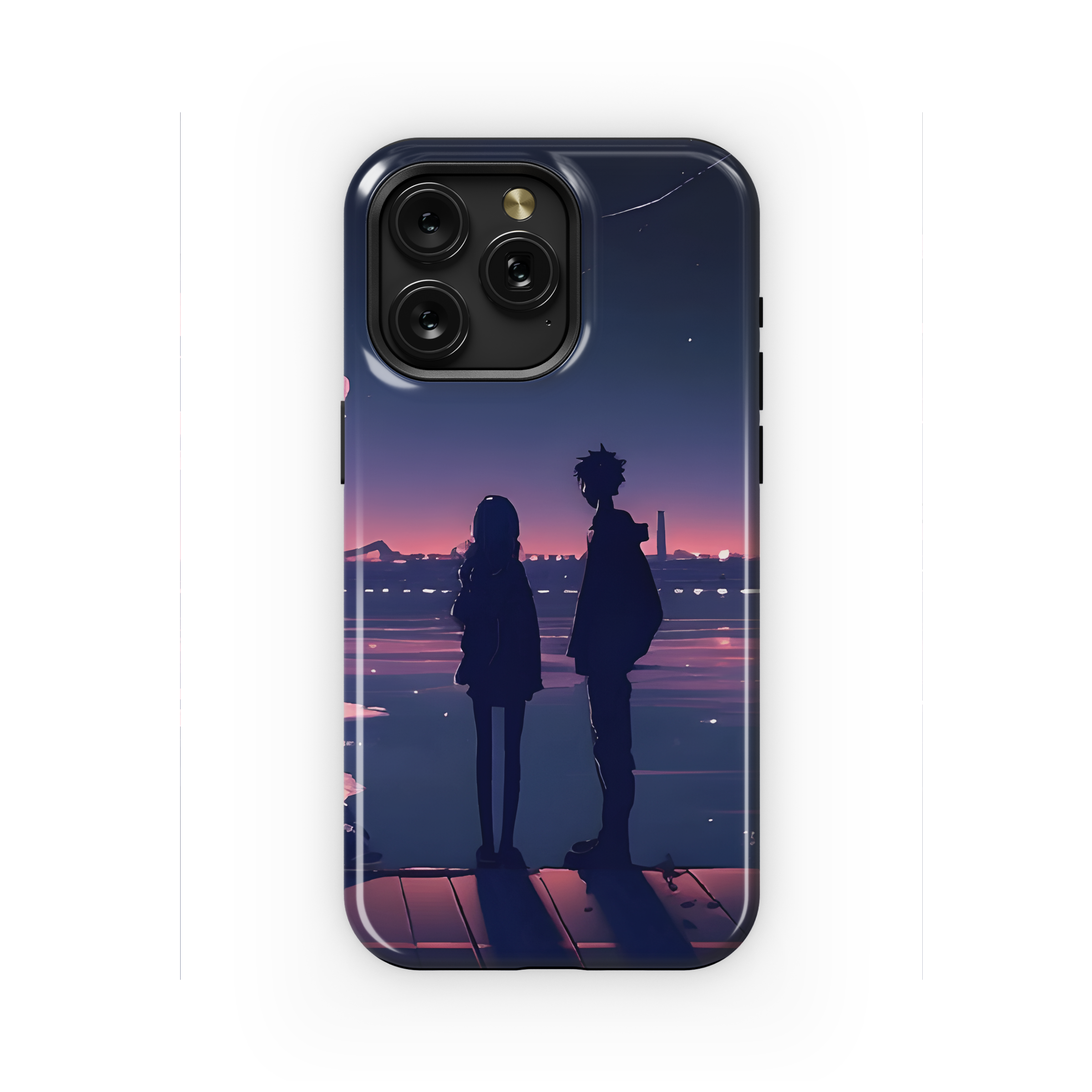 Romantic Night Sky Landscape Phone Case iPhone Samsung Cover Pixel 2131