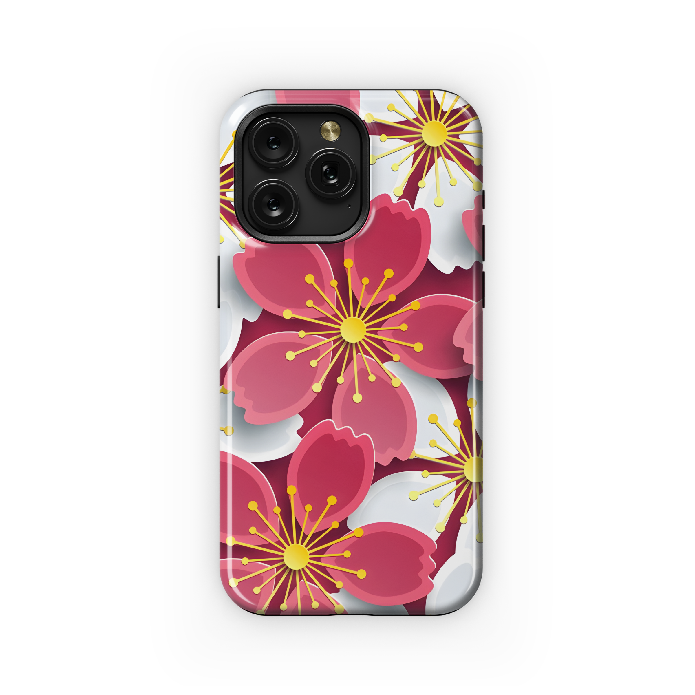 Sakura Floral Phone Case iPhone Samsung Cover Pixel 2793