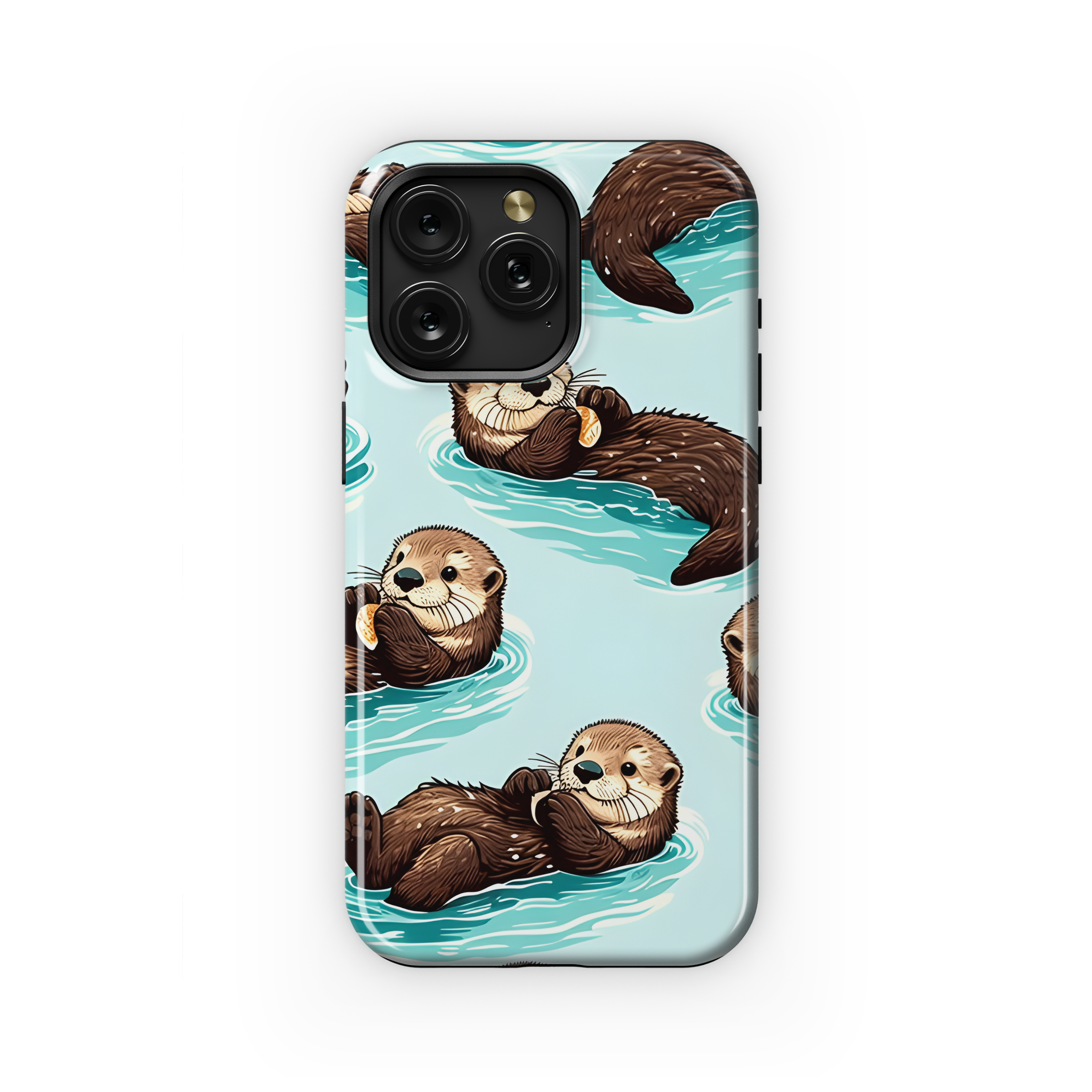 Sea Otters Phone Case iPhone Samsung Cover Pixel 2743