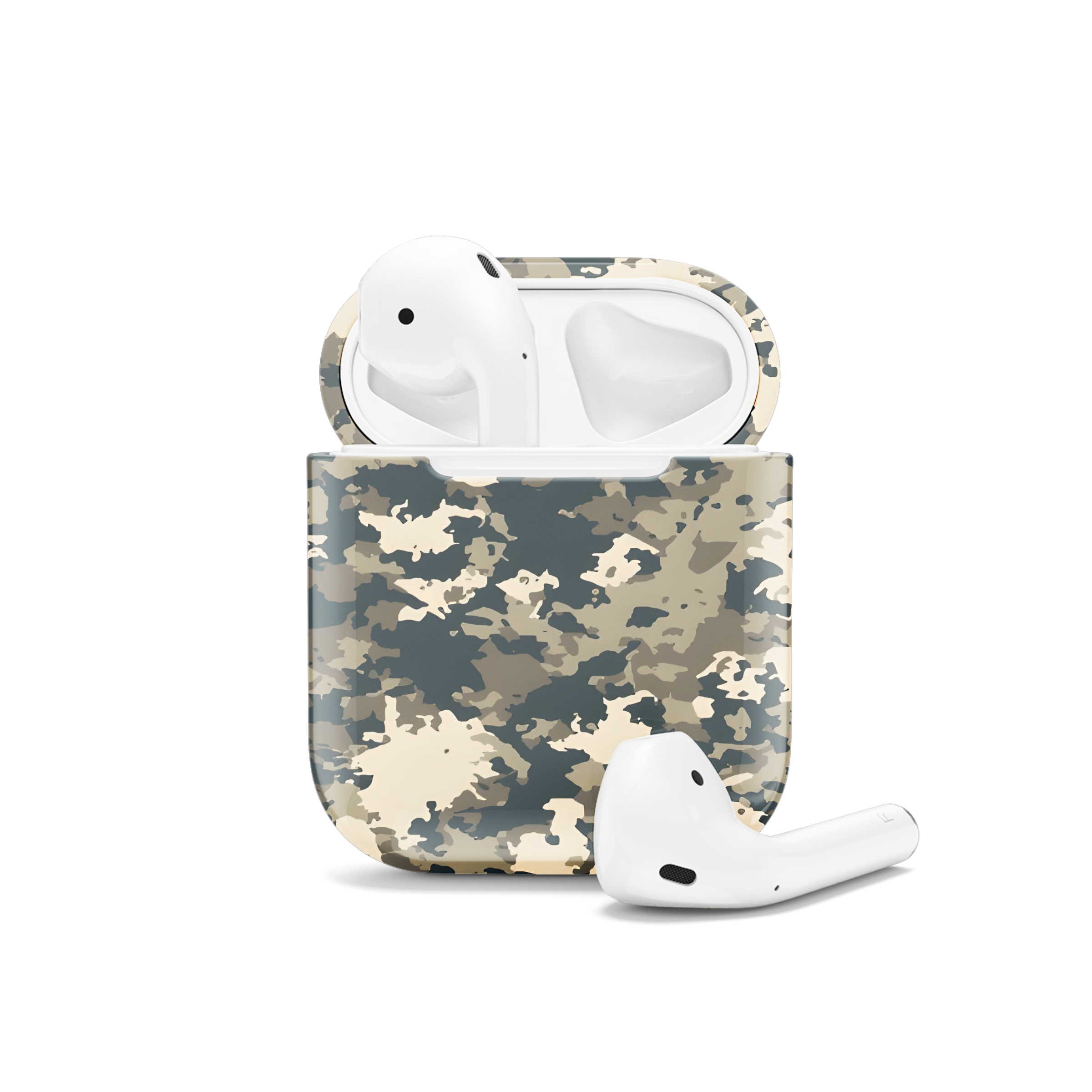 Seamless Camouflage AirPods Case AirPods Pro AirPods Pro 2 AirPods 3 AirPods 2 Glossy 2209