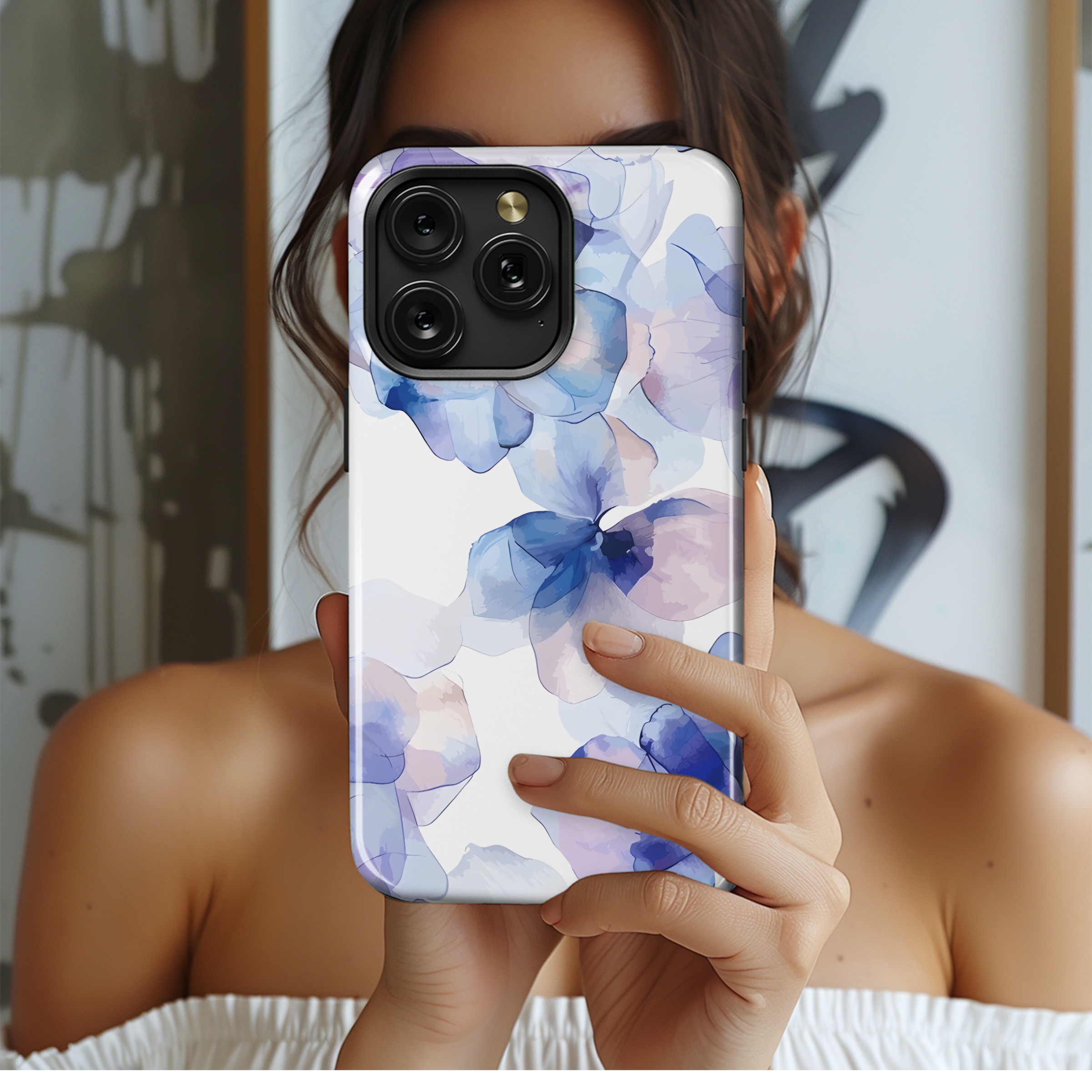 Seamless Floral Abstract Pattern Phone Case iPhone Samsung Cover Pixel 2441