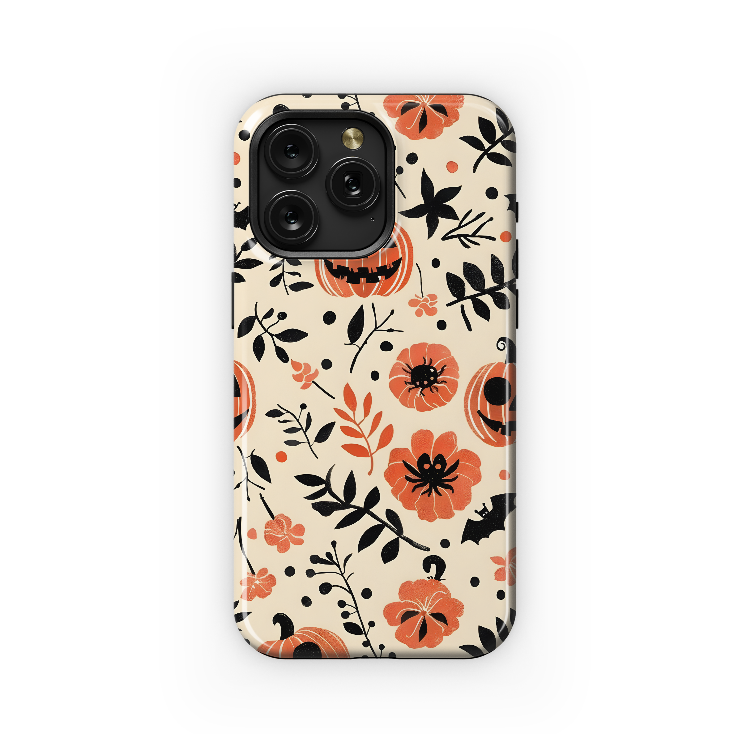 Seamless Leaf Fall Pumpkins Phone Case iPhone Samsung Cover Pixel 1835