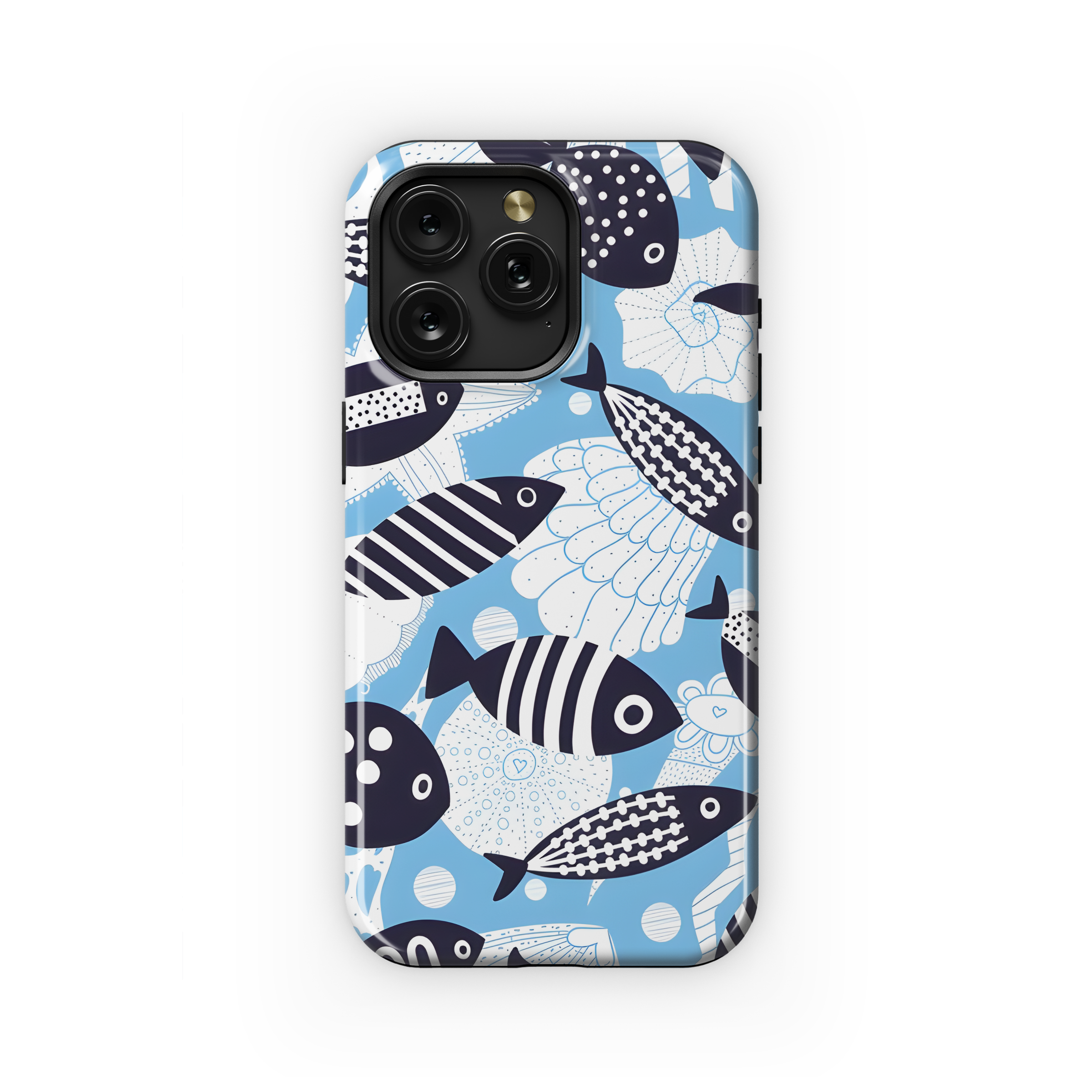 Seaweed and Fish Phone Case iPhone Samsung Cover Pixel 2701