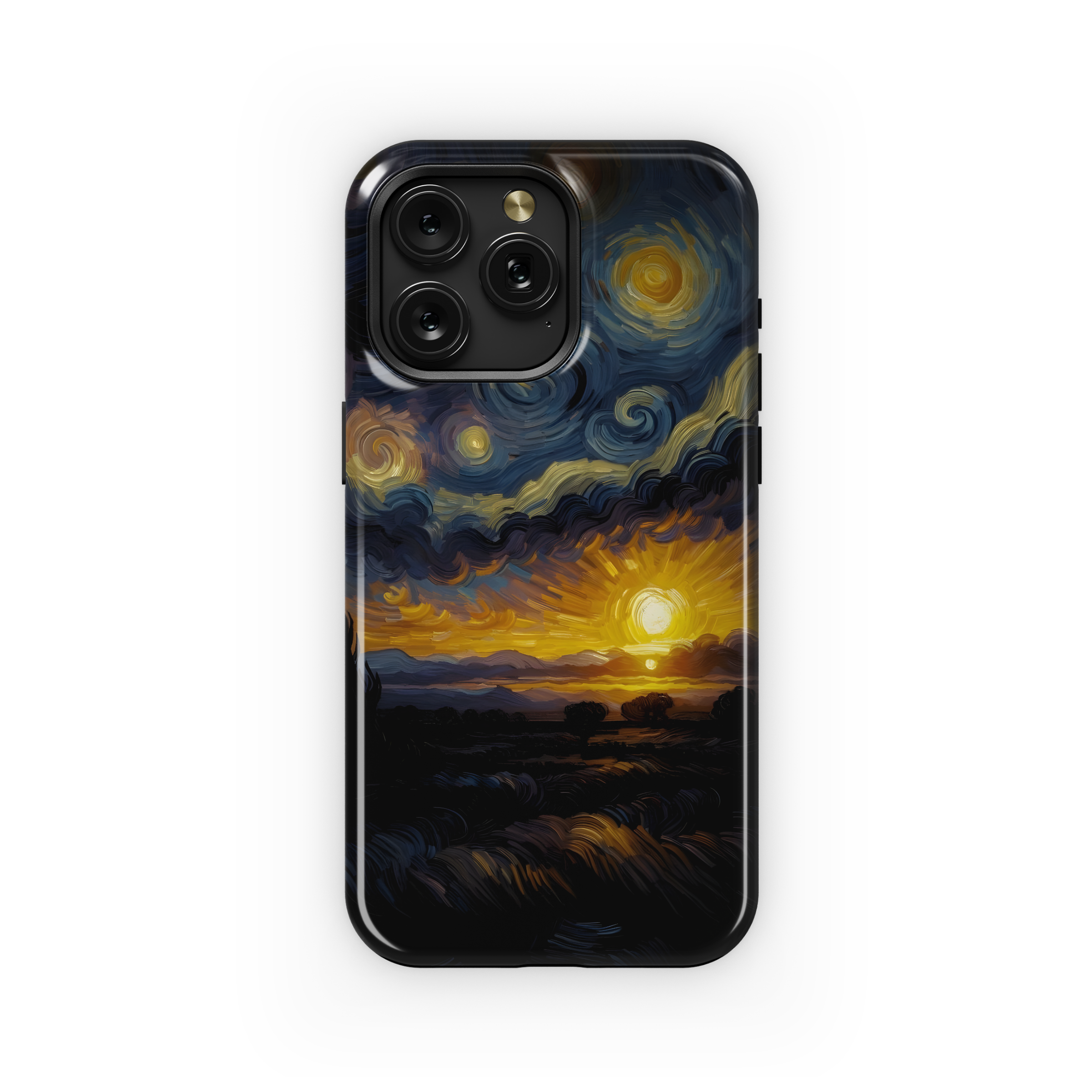 Starry Sunset Landscape
 Phone Case iPhone Samsung Cover Pixel 4159