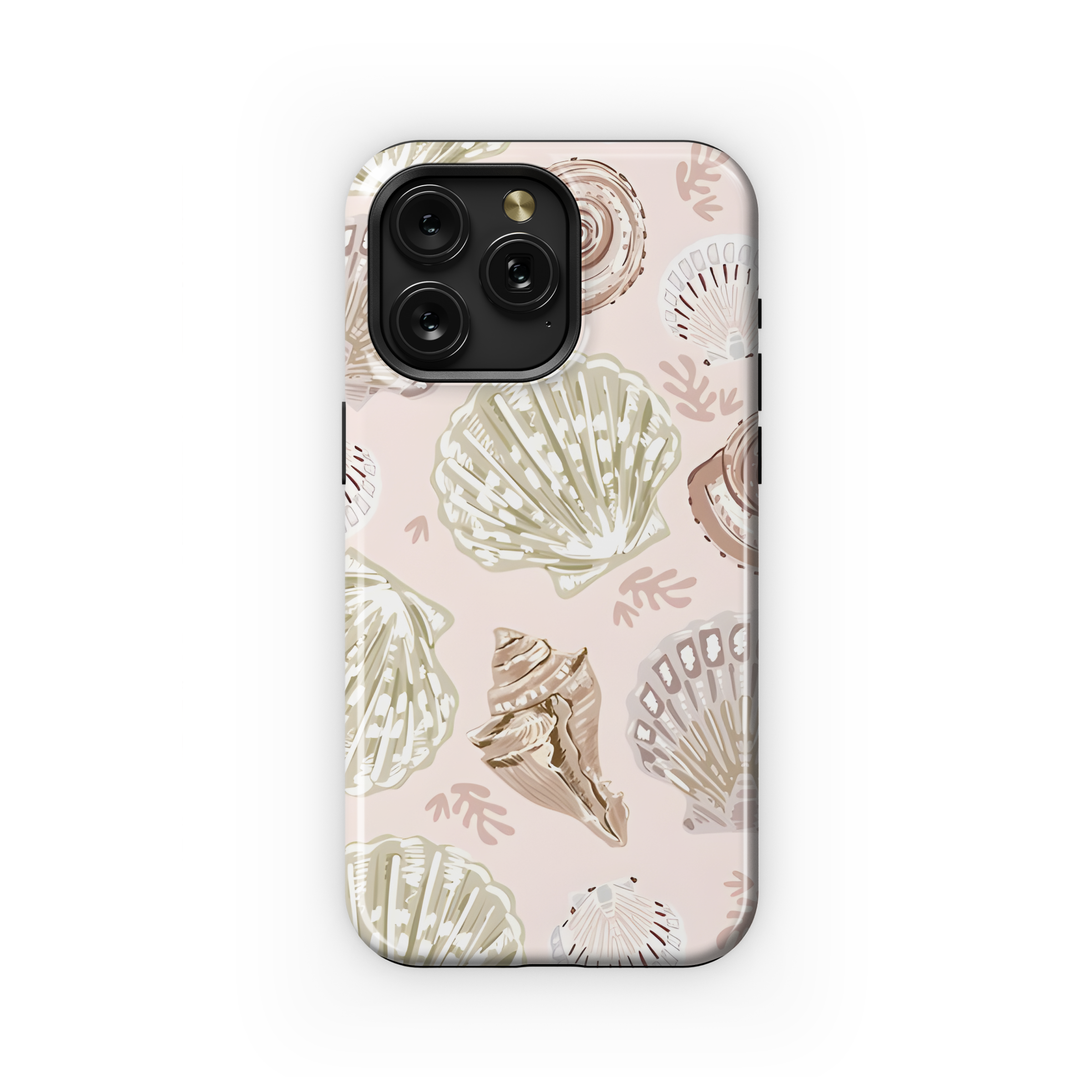 Summer Sea Shells Phone Case iPhone Samsung Cover Pixel 2620