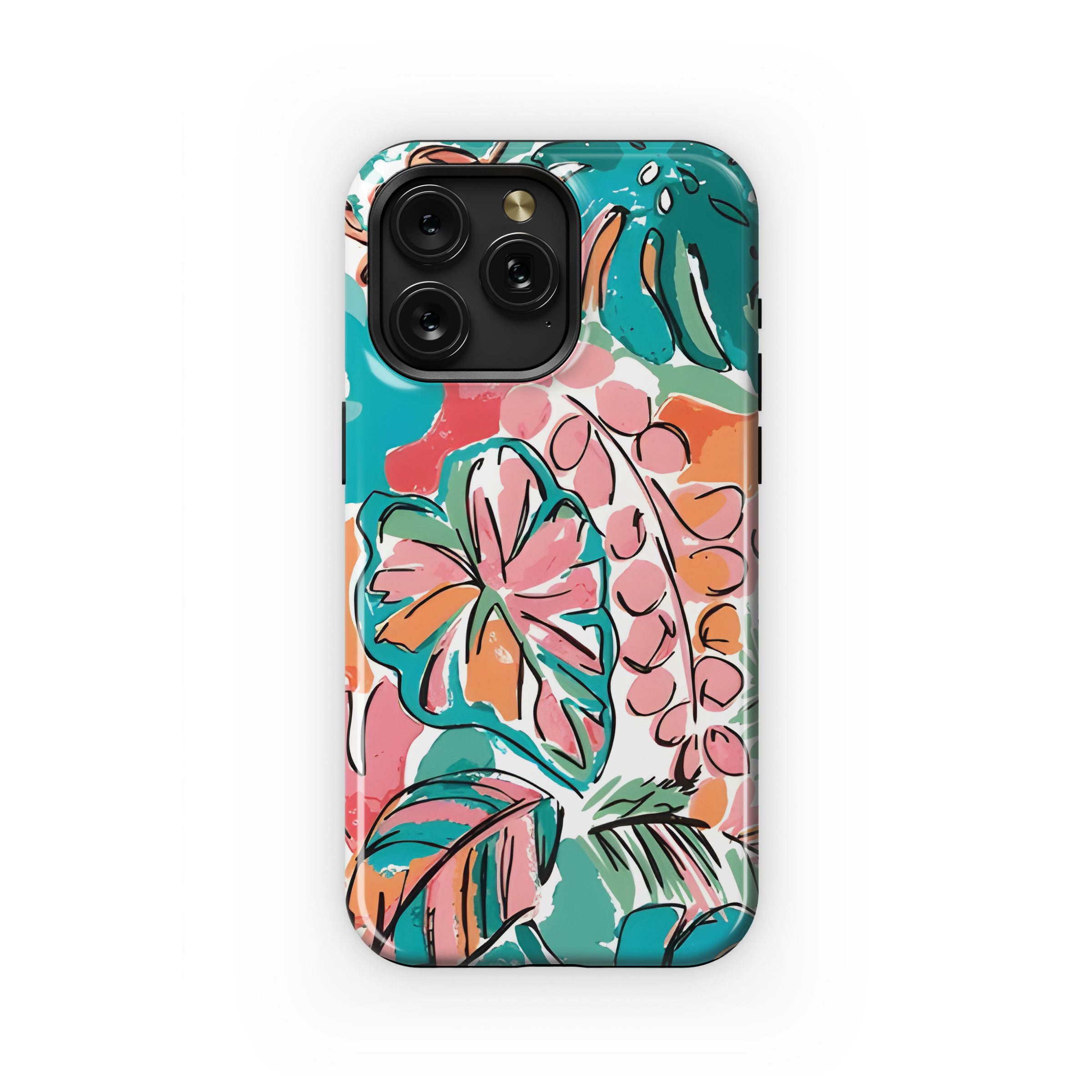 Summery Floral Mimics Phone Case iPhone Samsung Cover Pixel 2843