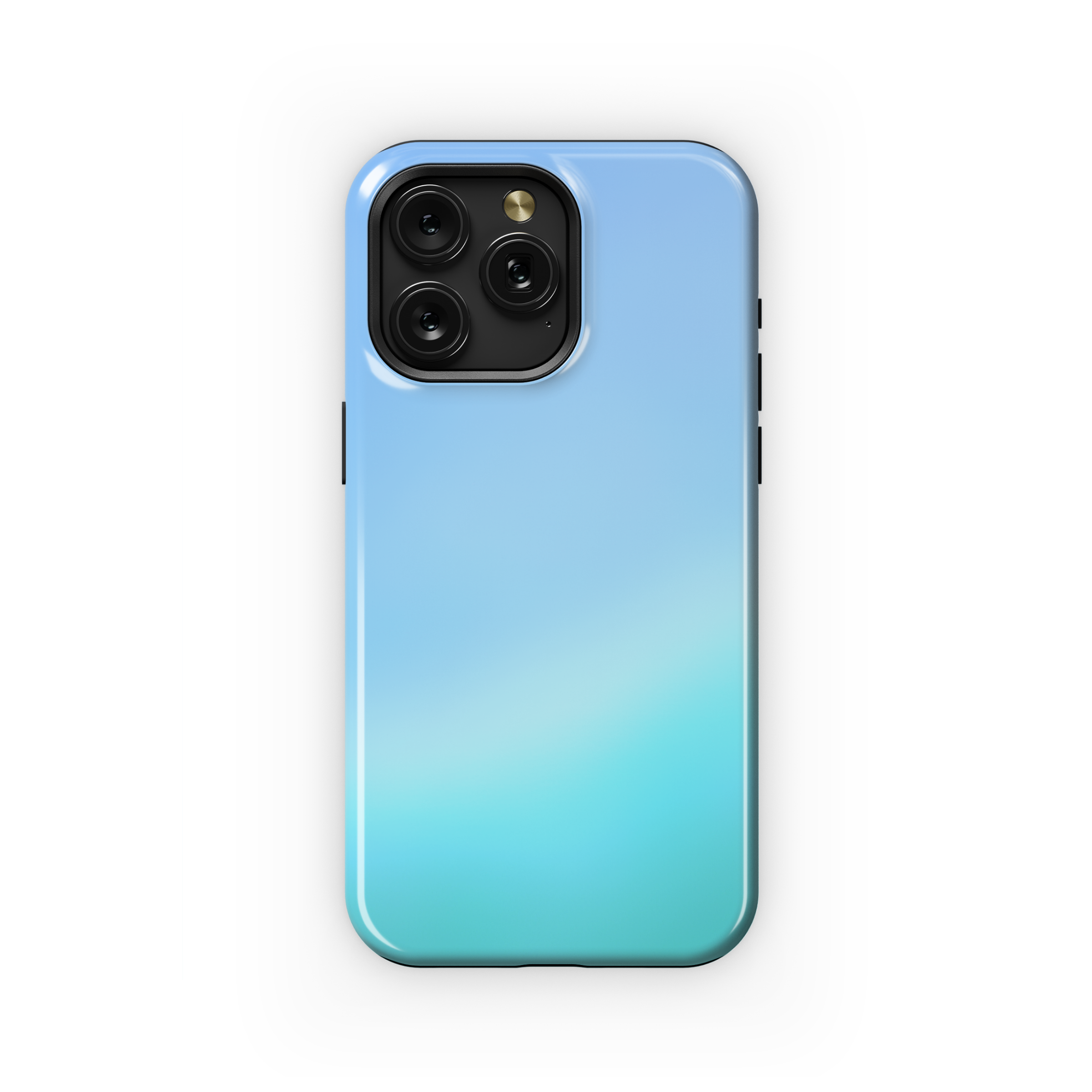 Teal Blurred Water Phone Case iPhone Samsung Cover Pixel 2394