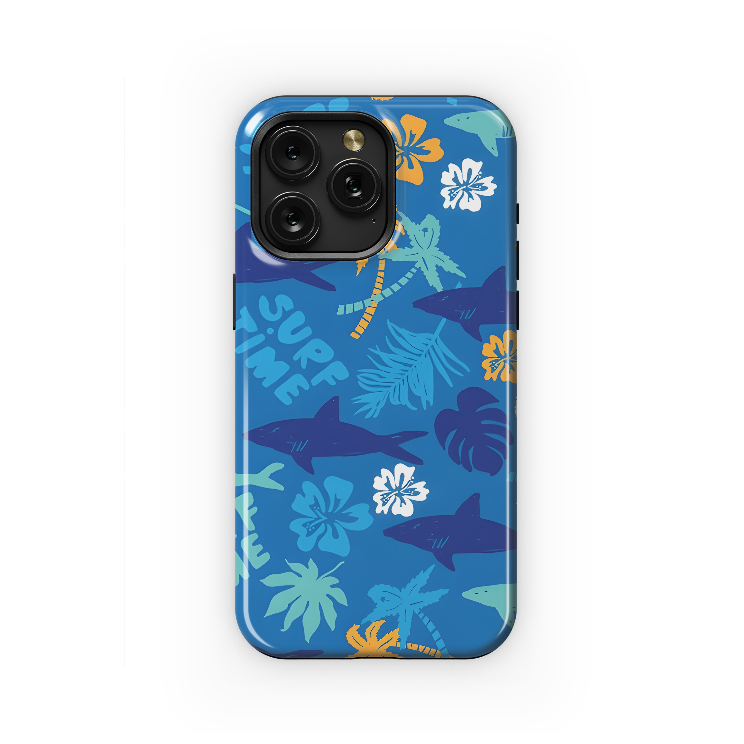 Tropical Summer Surf Print Phone Case iPhone Samsung Cover Pixel 2693