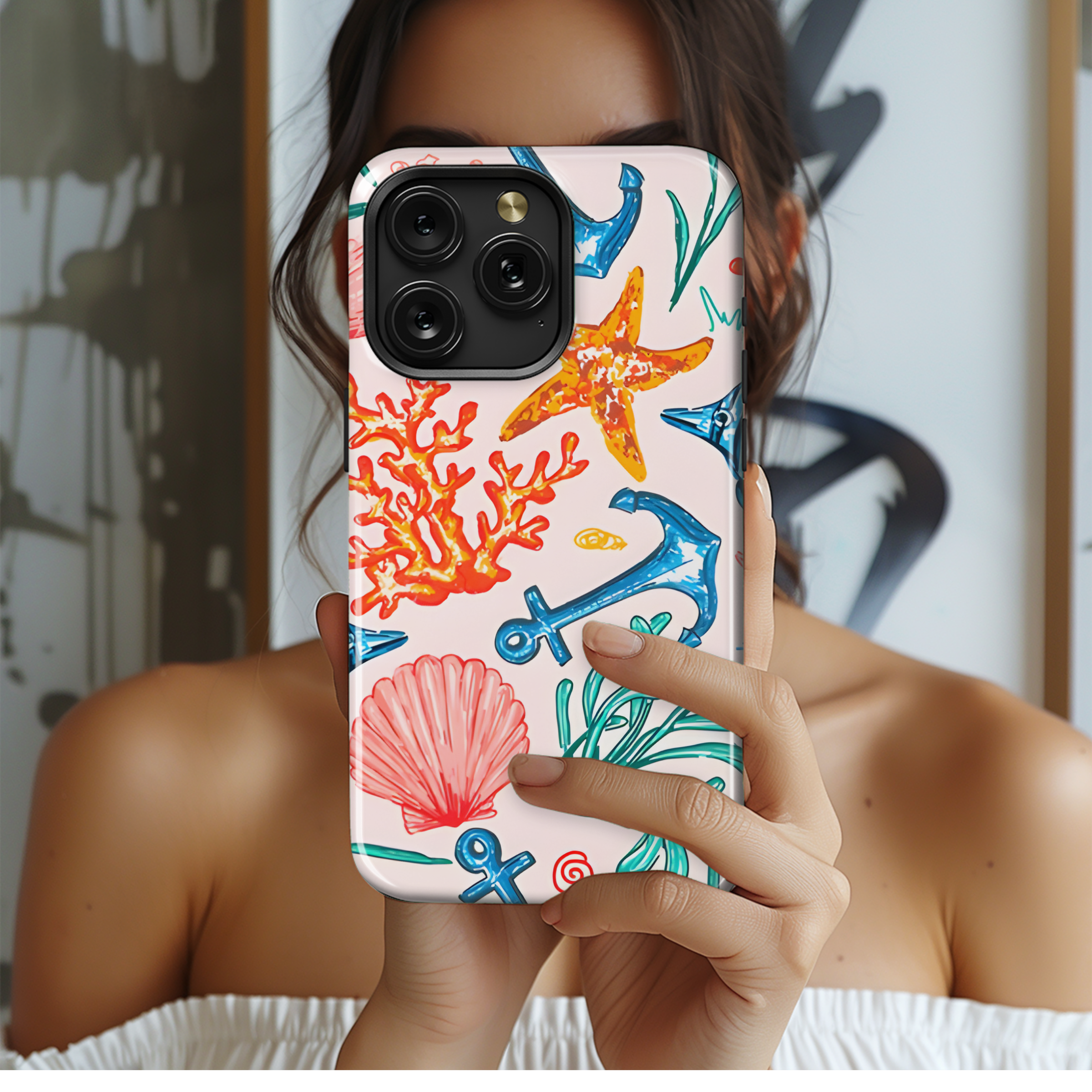 Underwater Life Phone Case iPhone Samsung Cover Pixel 2626