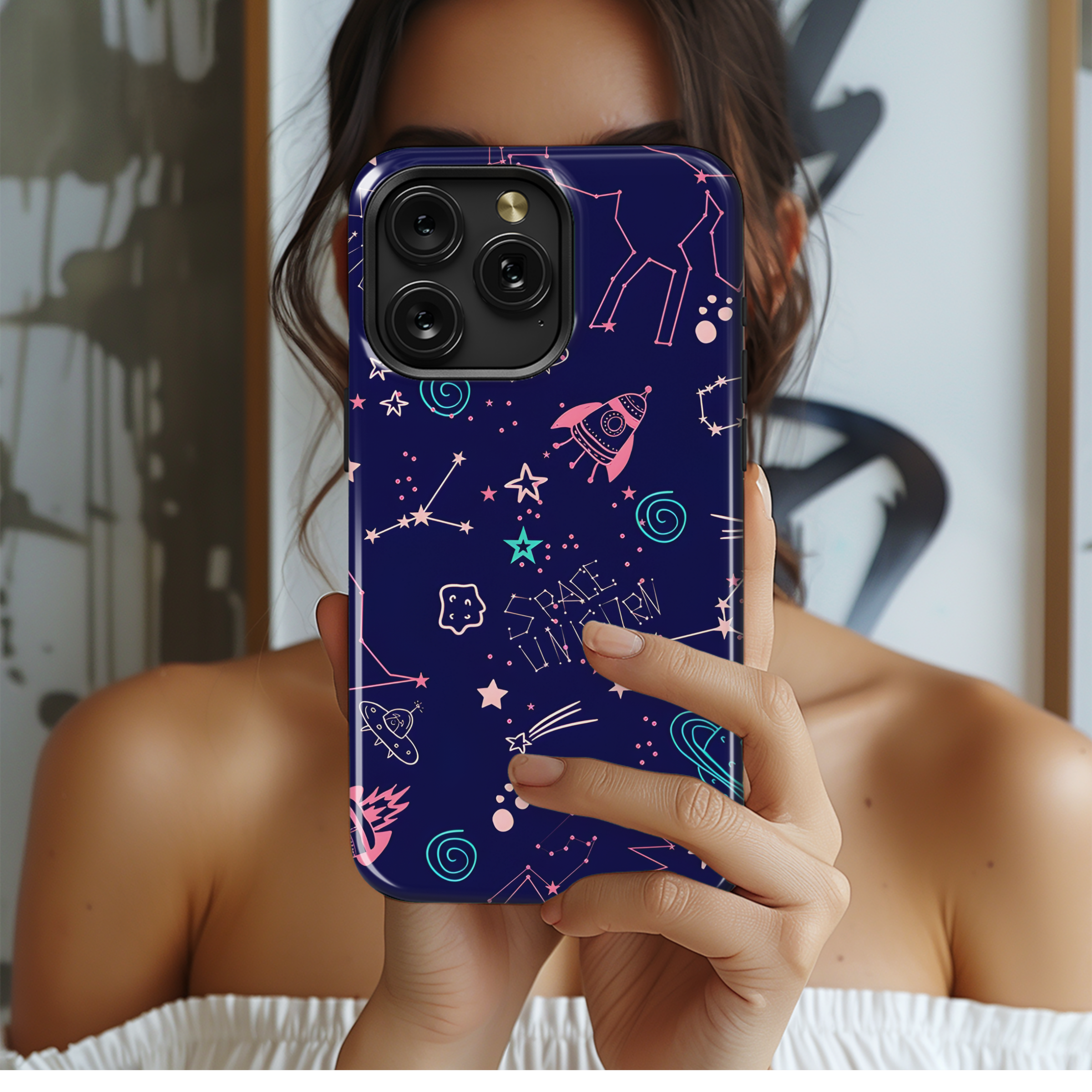 Unicorn Star Phone Case iPhone Samsung Cover Pixel 2627