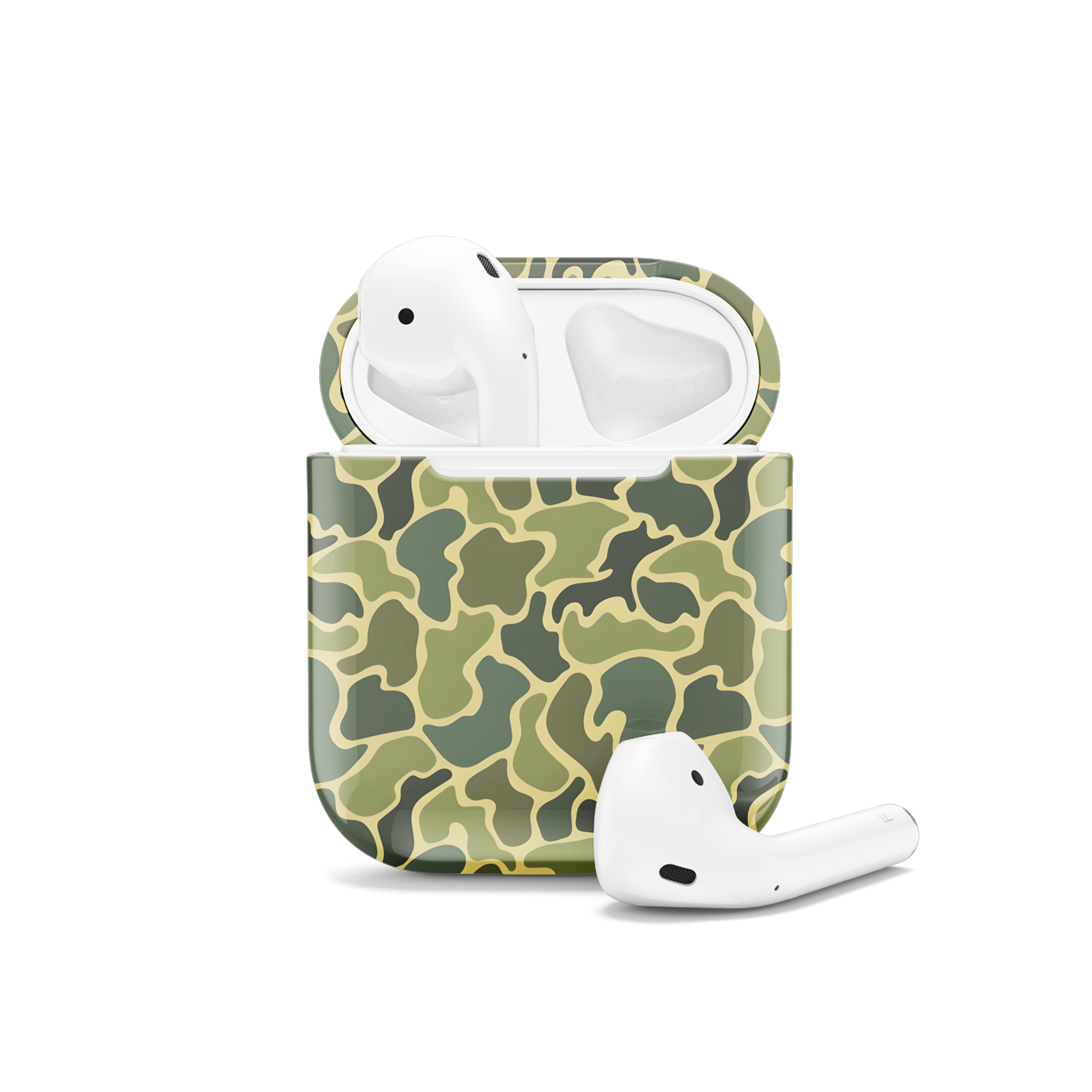 Vector Duck Hunting Camouflage AirPods Case AirPods Pro AirPods Pro 2 AirPods 3 AirPods 2 Glossy 2193