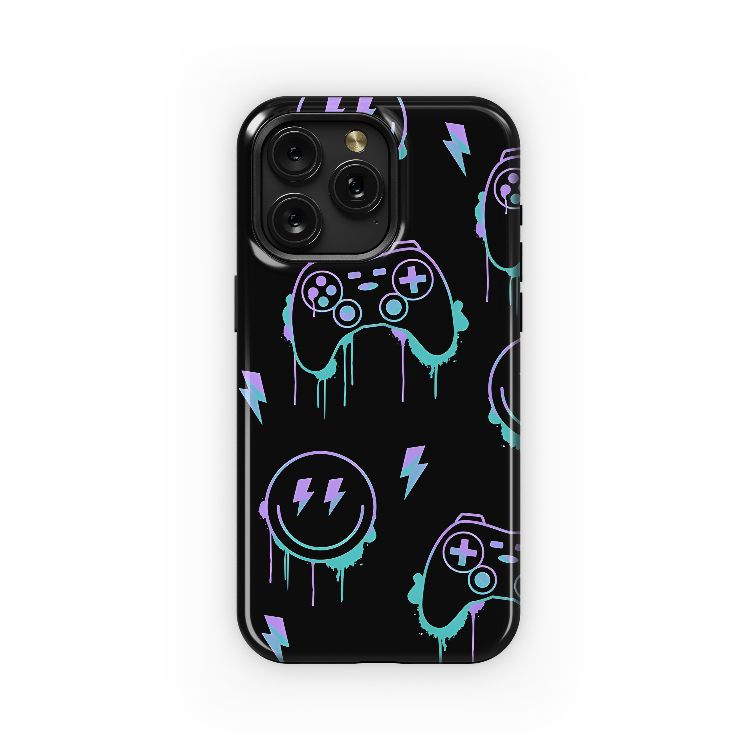 Video Game Seamless Pattern Phone Case iPhone Samsung Cover Pixel 2380