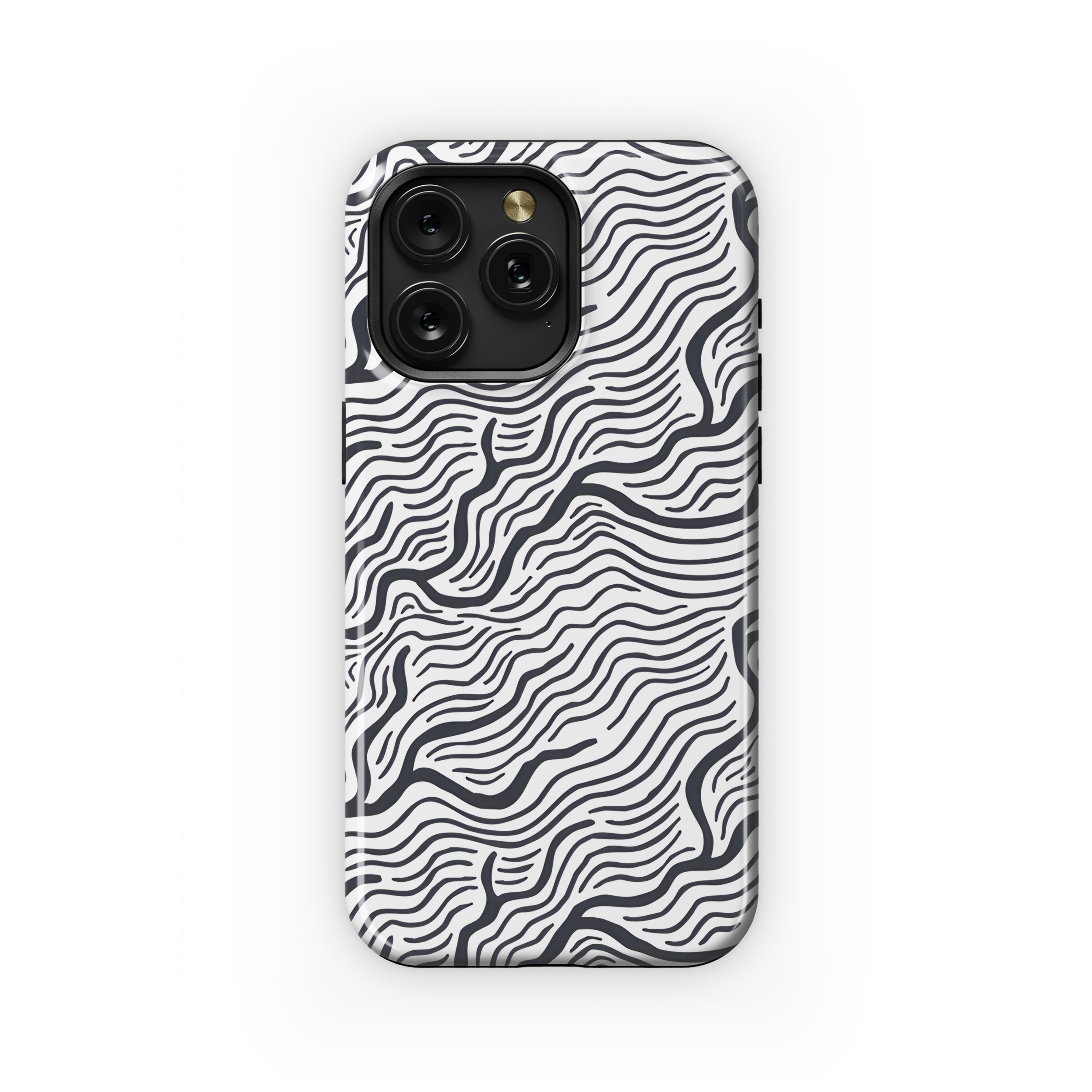 Water Topography Phone Case iPhone Samsung Cover Pixel 2674