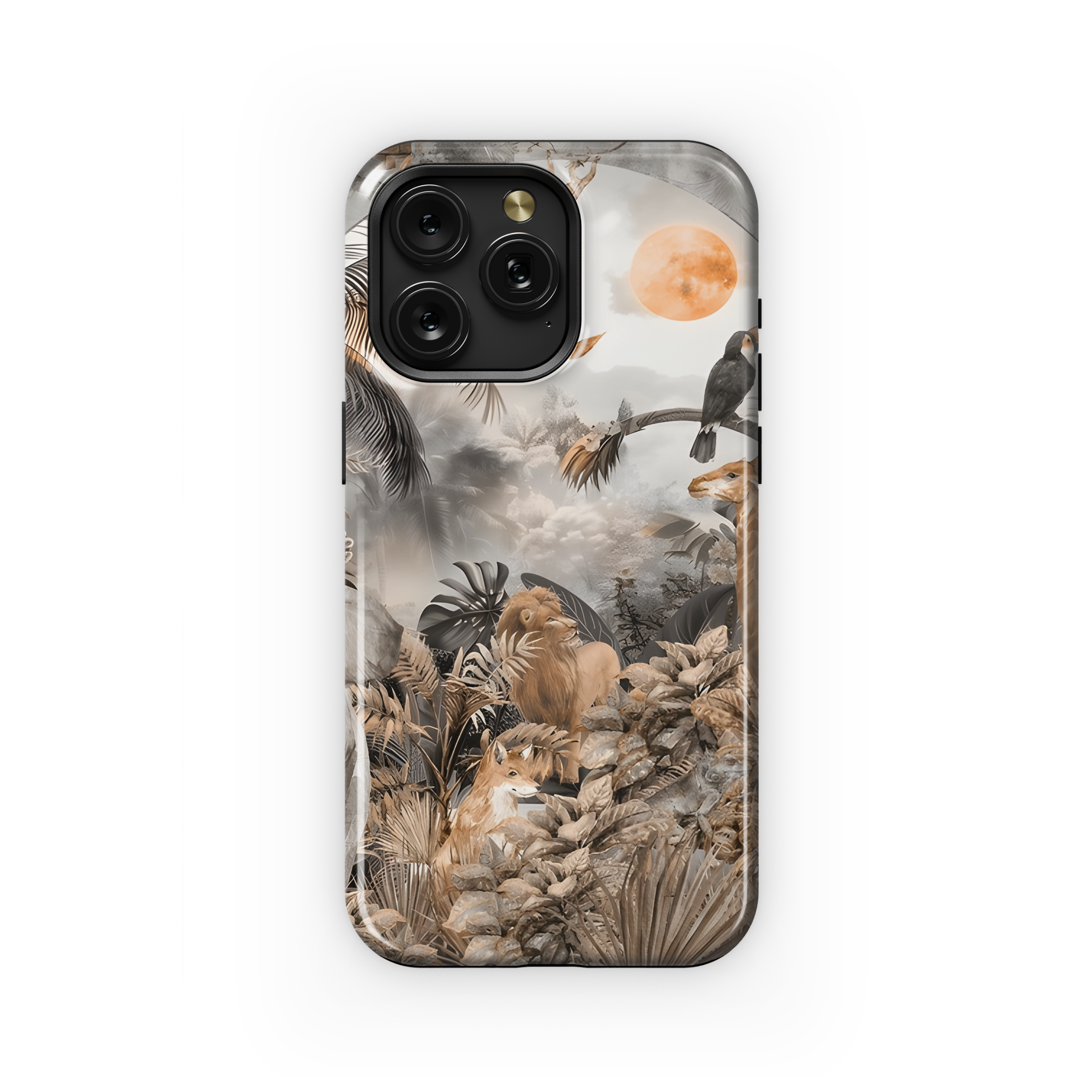 Watercolor Animals Phone Case iPhone Samsung Cover Pixel 2519