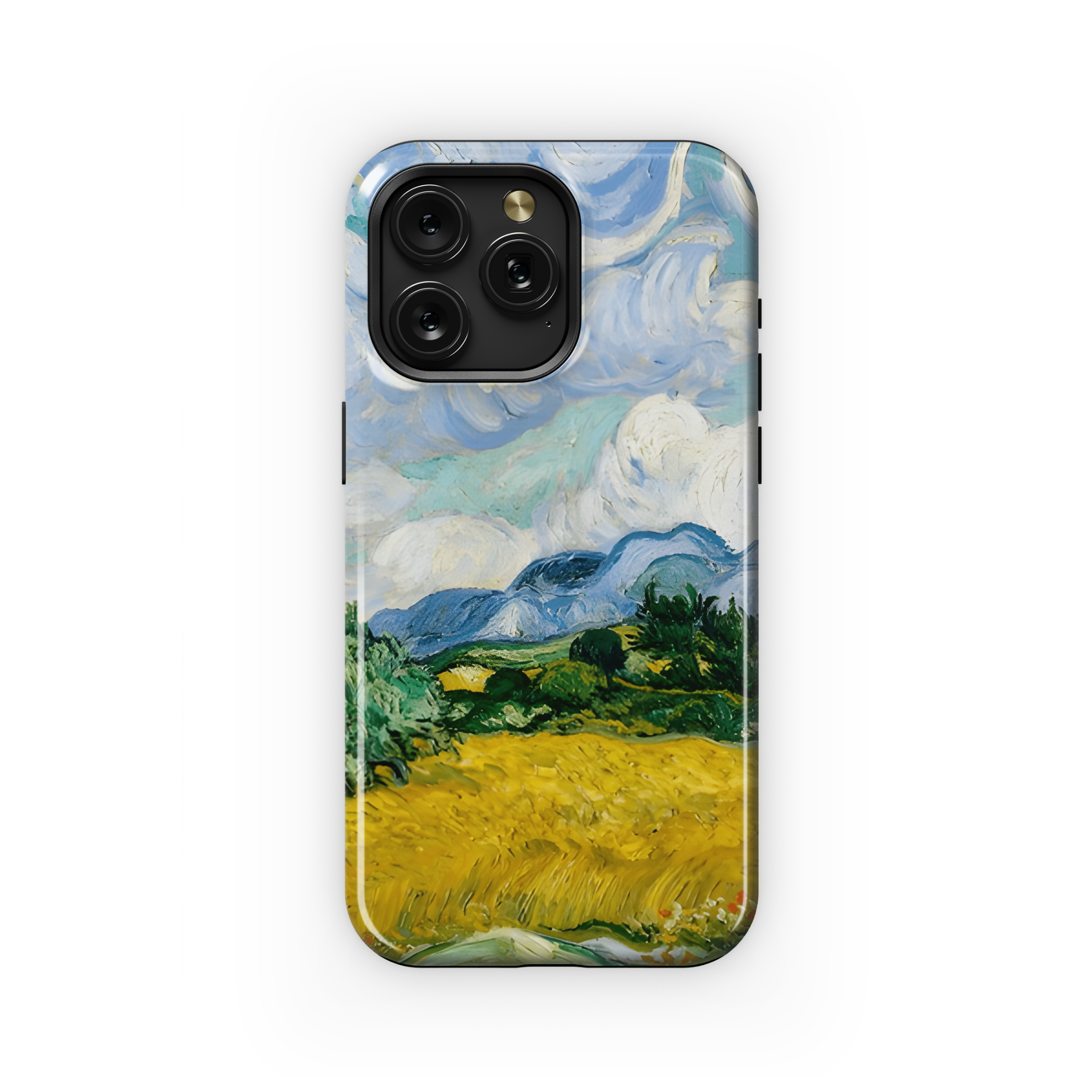 Wheat Field Landscape Art Phone Case iPhone Samsung Cover Pixel 2409