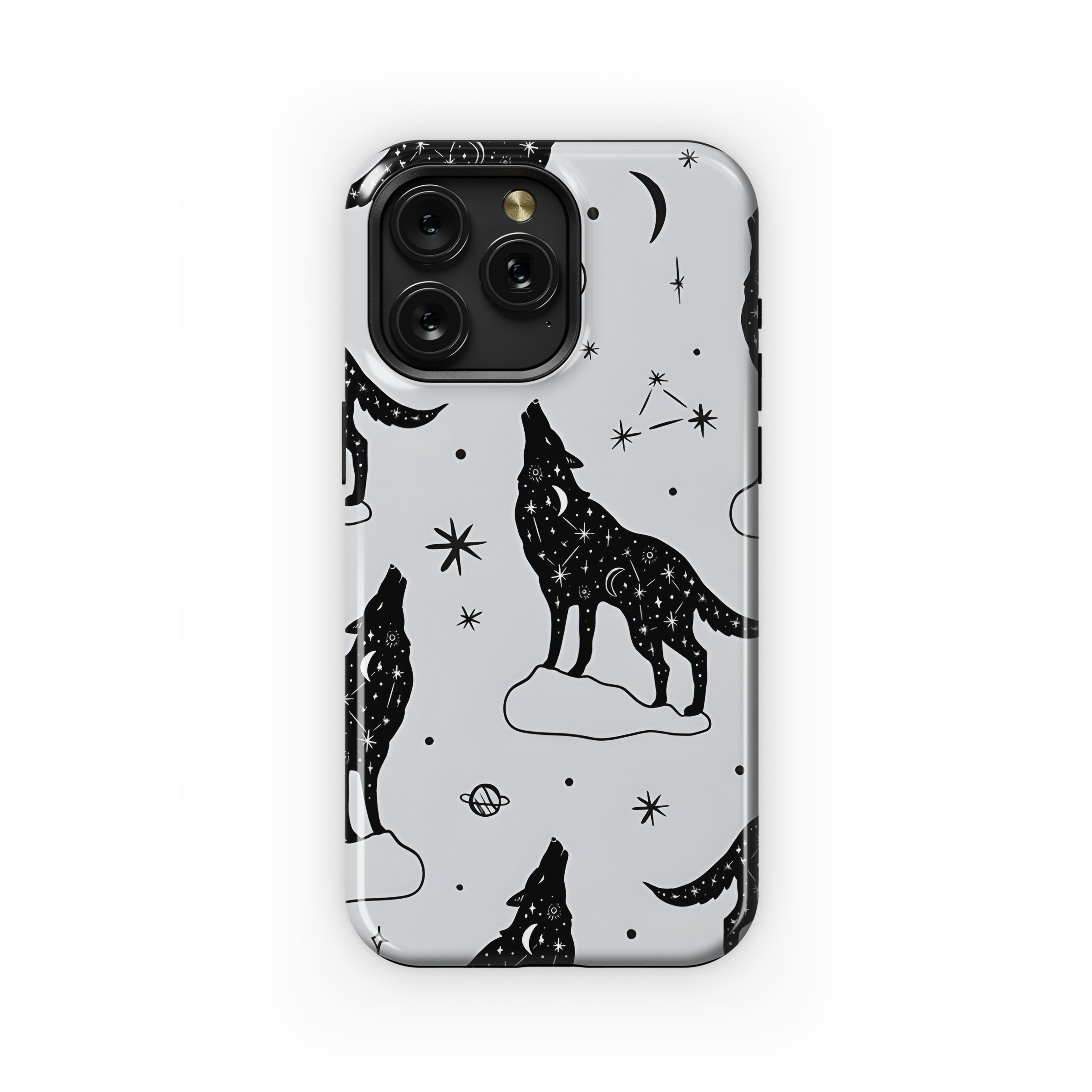 Wolf Celestial Phone Case iPhone Samsung Cover Pixel 2549