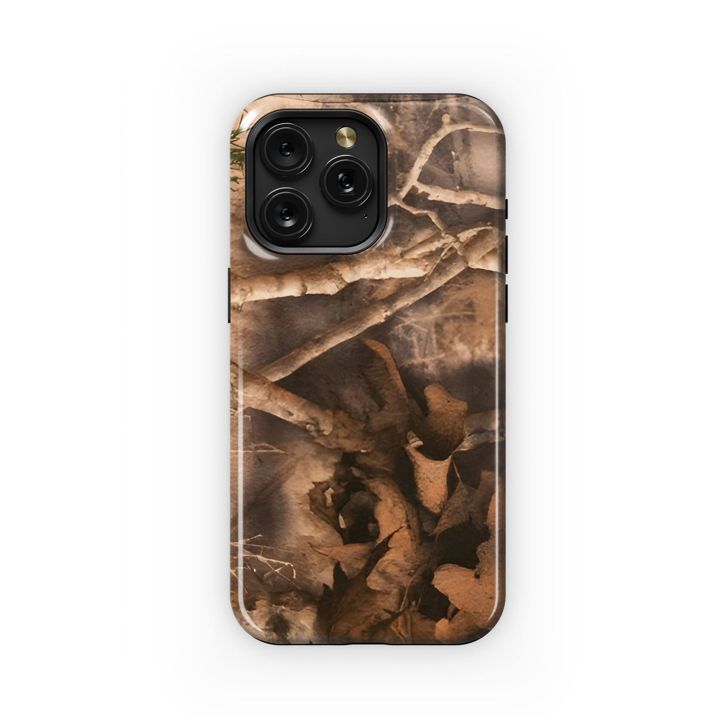 Woodland Camouflage Phone Case iPhone Samsung Cover Pixel 2544