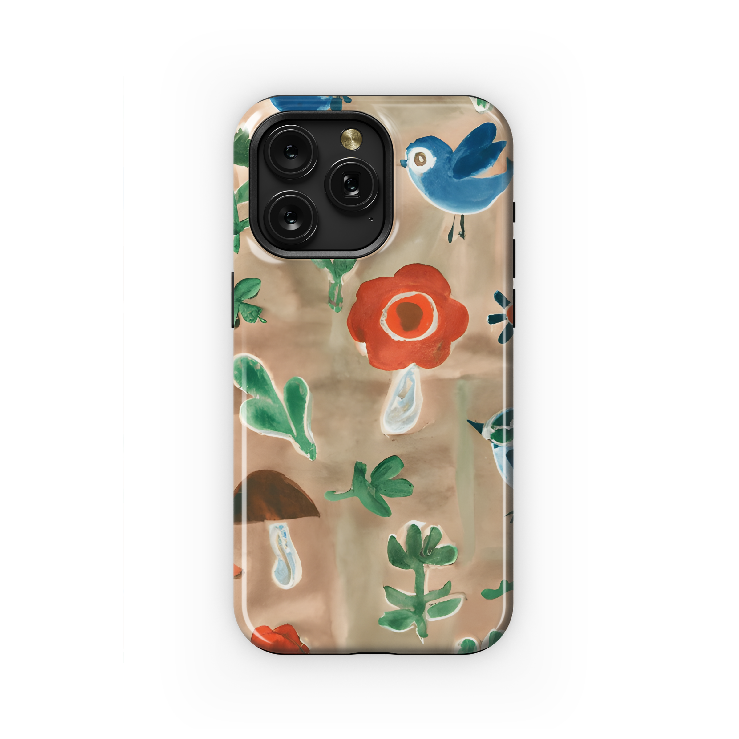 Woodland Watercolor Phone Case iPhone Samsung Cover Pixel 2930