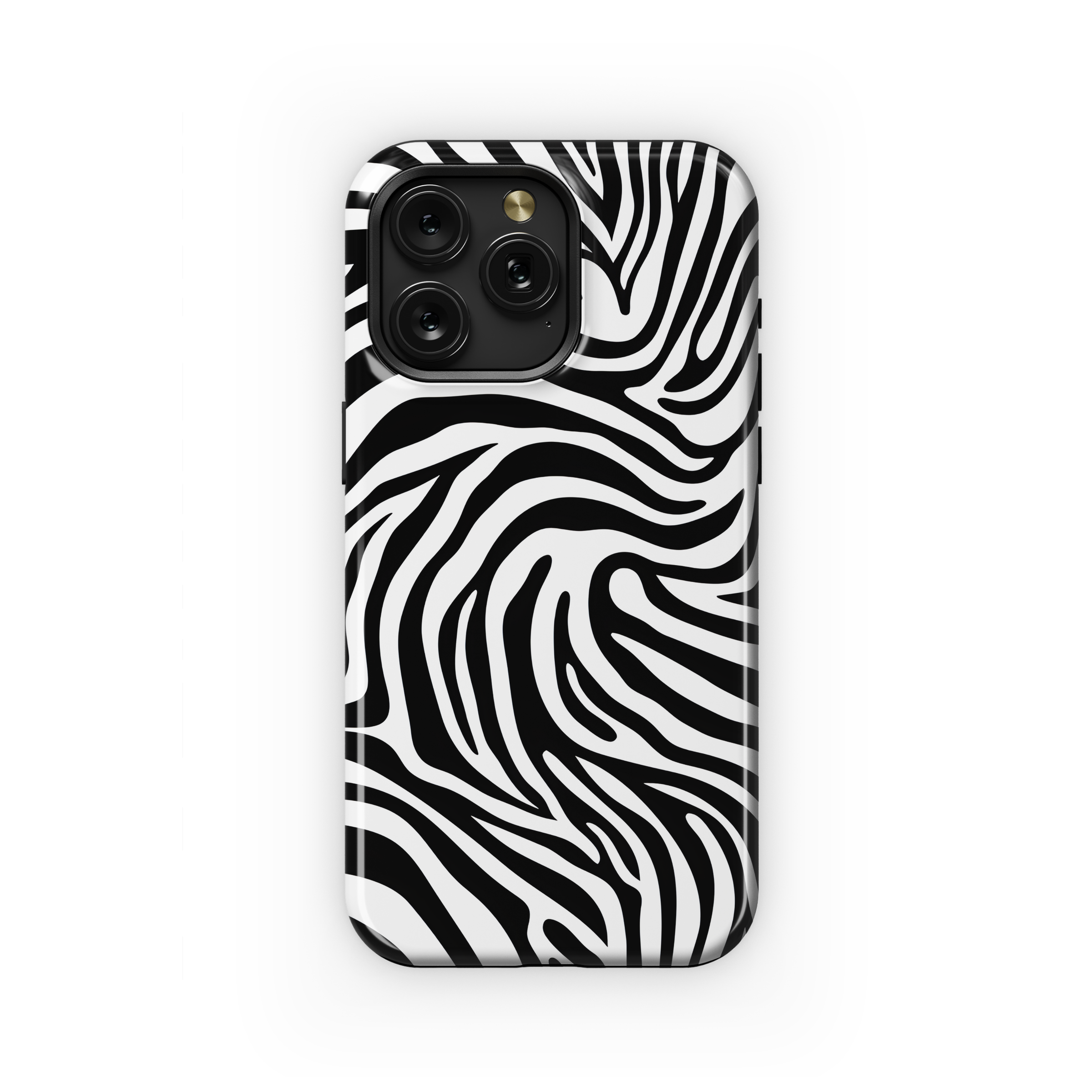 Zebra Print Phone Case iPhone Samsung Cover Pixel 2546