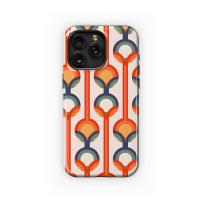 70s Disco Groove Circle Pattern Phone Case iPhone Samsung Cover Pixel 5256 - Image 1