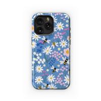 Bumble Bee Floral Garden OnePlus 8 Phone Case - Image 1