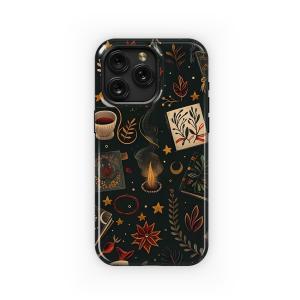 Whimsical Witchcraft Pattern Oppo Reno 12 Phone Case - Image 1