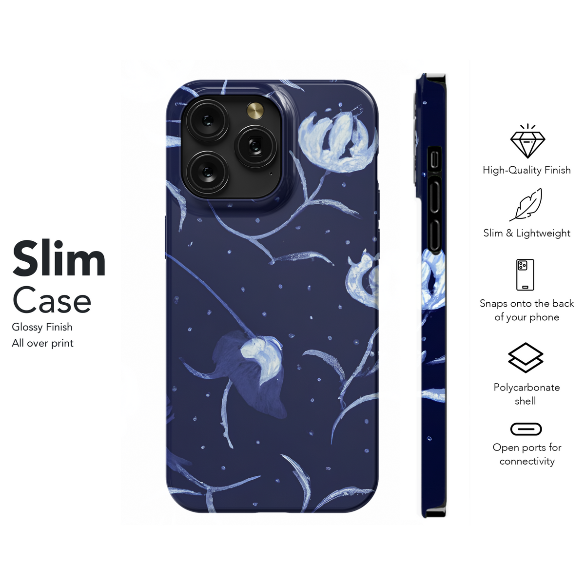 Abstract Chintz Floral Phone Case iPhone Samsung Cover Pixel 3459 - Image 7