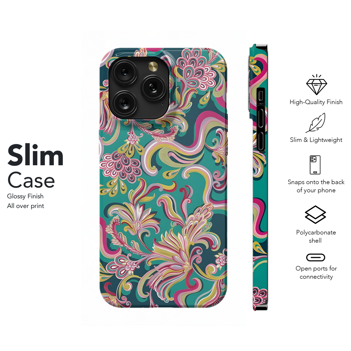 Abstract Ethnic Batik Phone Case iPhone Samsung Cover Pixel 3831 - Image 7