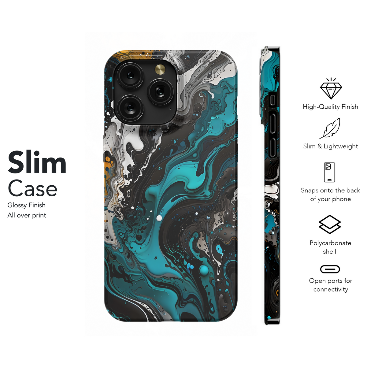 Abstract Liquid Art
 Phone Case iPhone Samsung Cover Pixel 4296 - Image 7